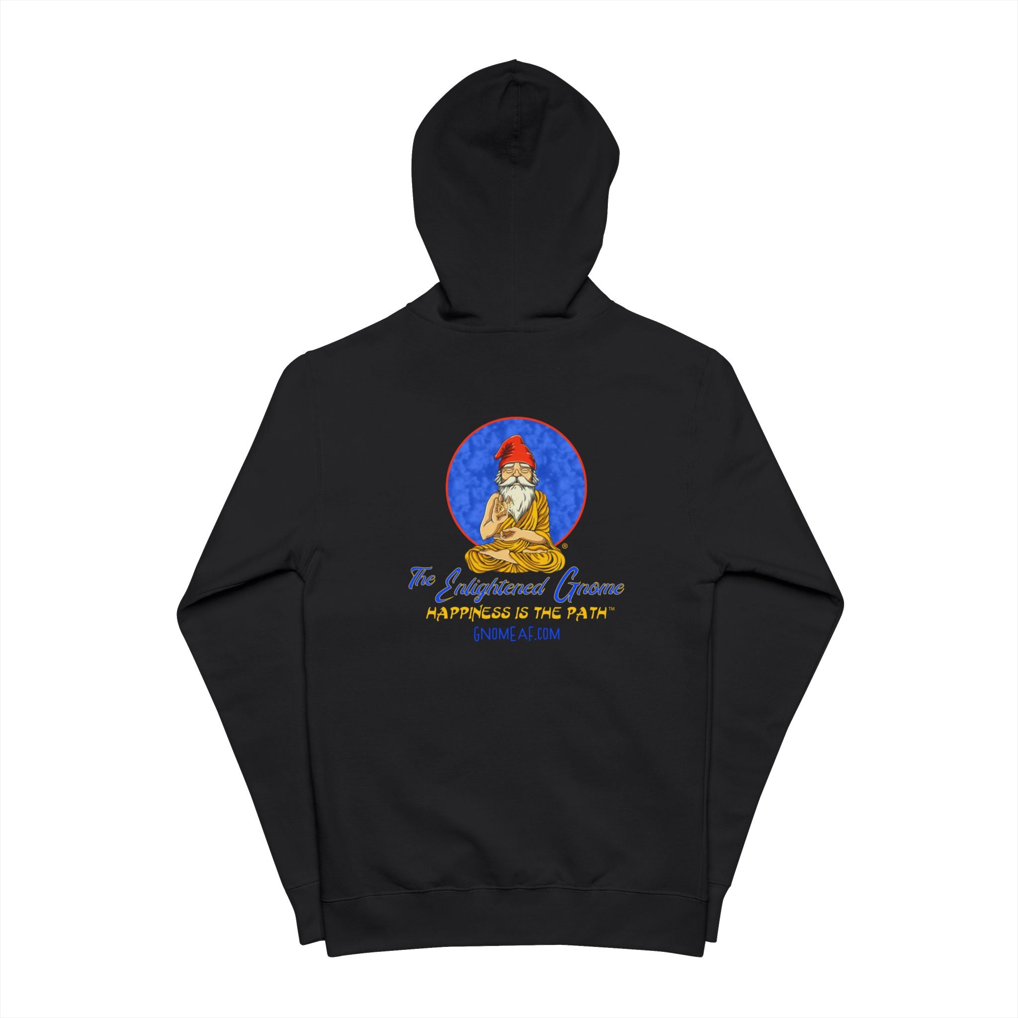The Enlightened Gnome Logo Zip Up Hoodie