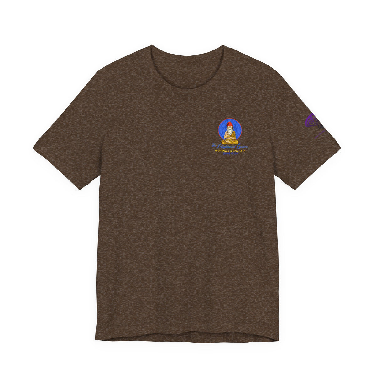 The Enlightened Gnome Logo Tee - Happiness is the Path