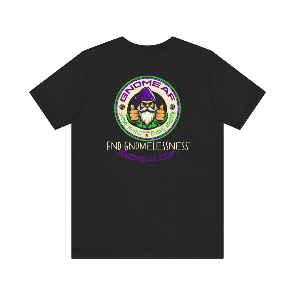 GNOME AF Original Logo - Unisex Jersey Short Sleeve