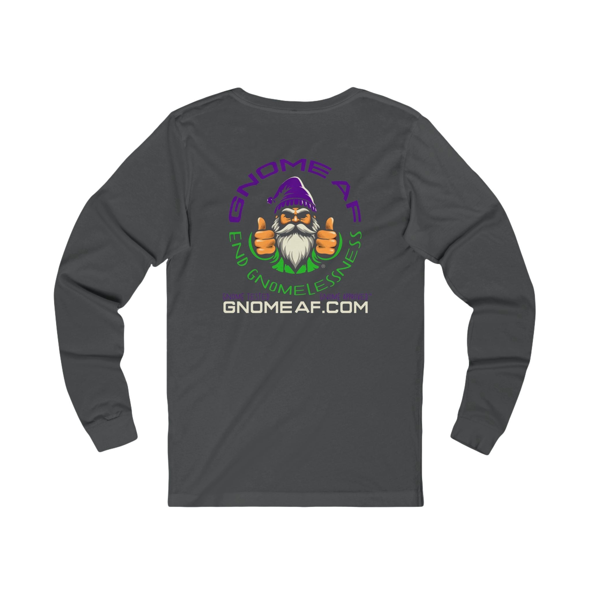 End Gnomelessness Logo Long Sleeve Tee