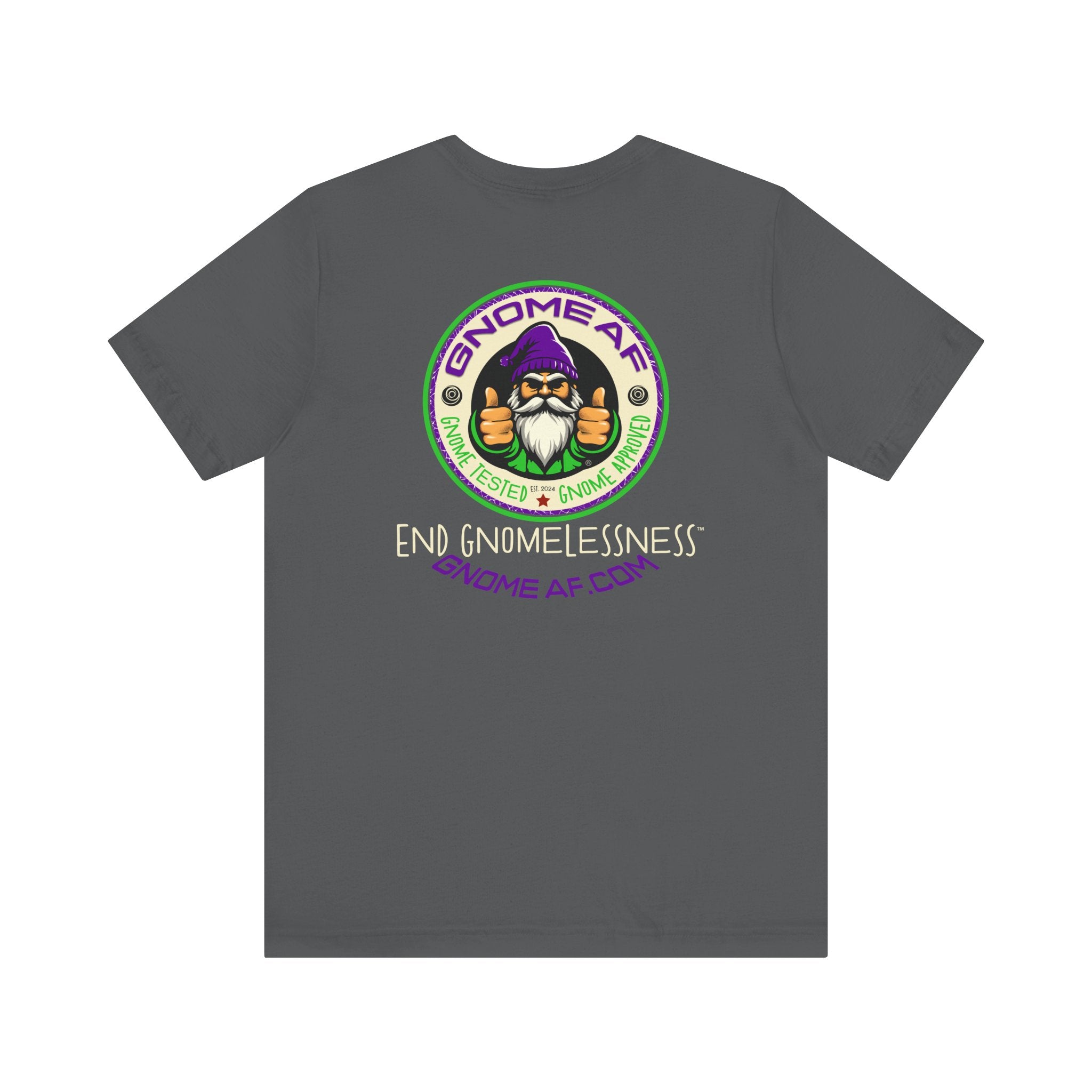 GNOME AF Original Logo - Unisex Jersey Short Sleeve