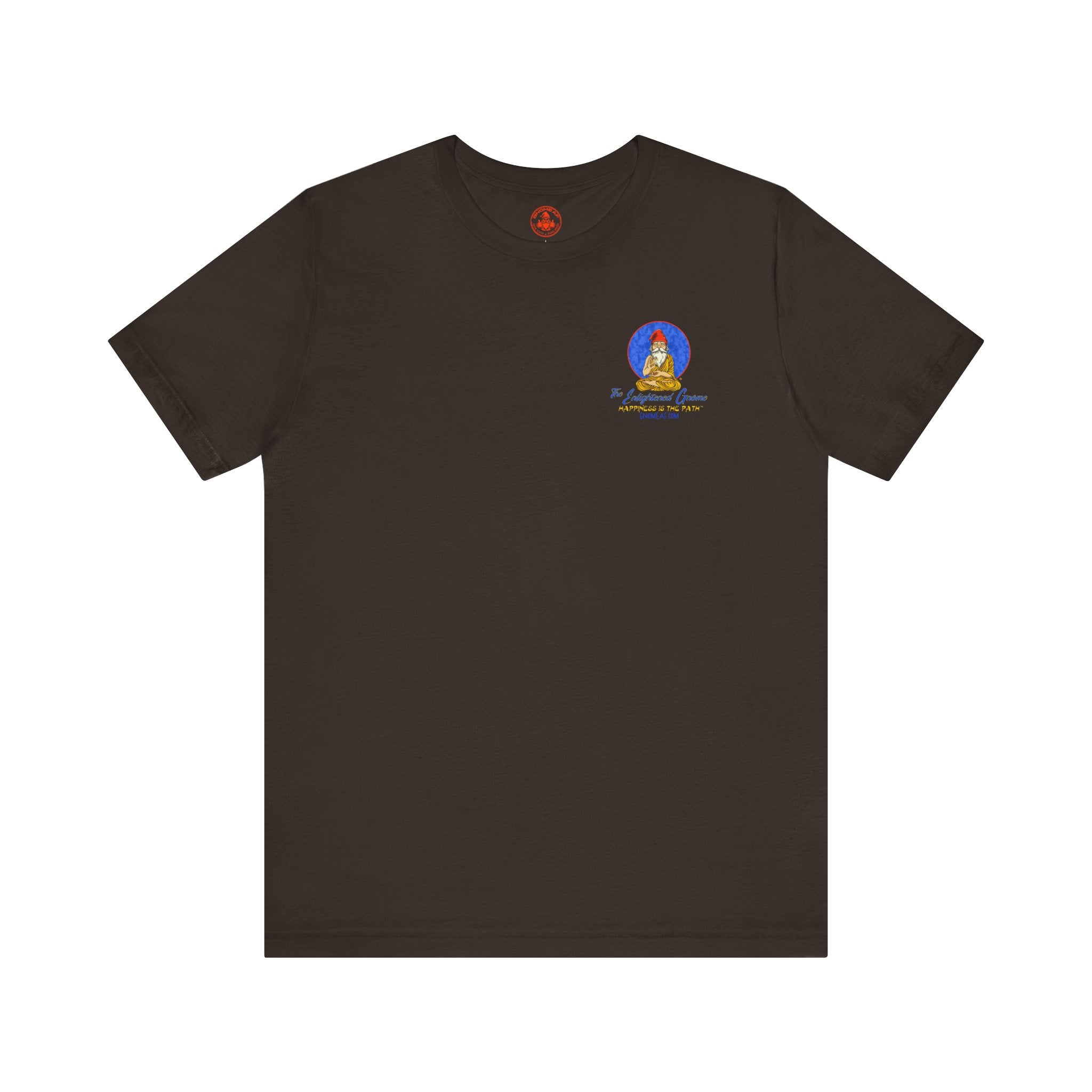 The Enlightened Gnome Logo Tee - Happiness is the Path