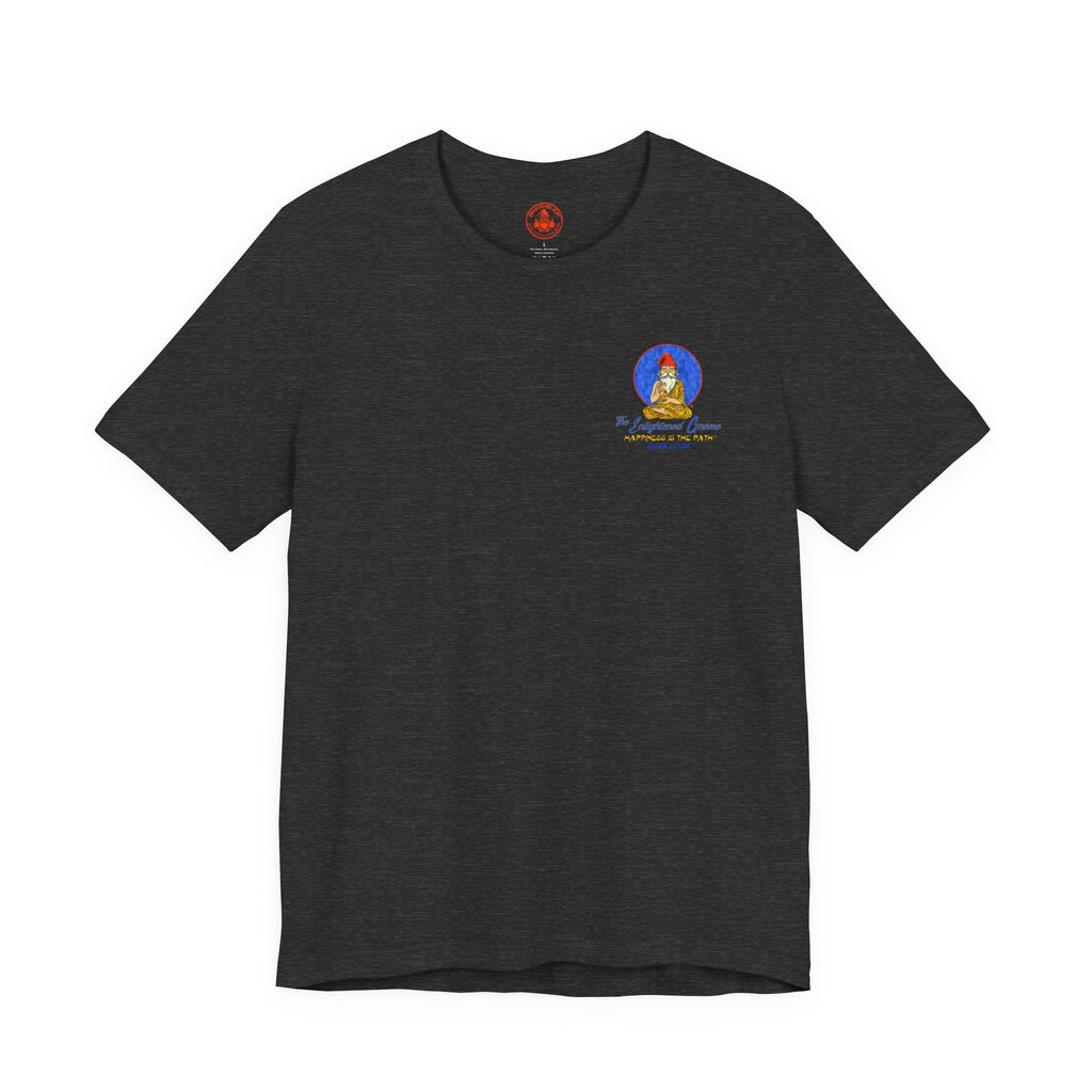 The Enlightened Gnome Logo Tee - Happiness is the Path