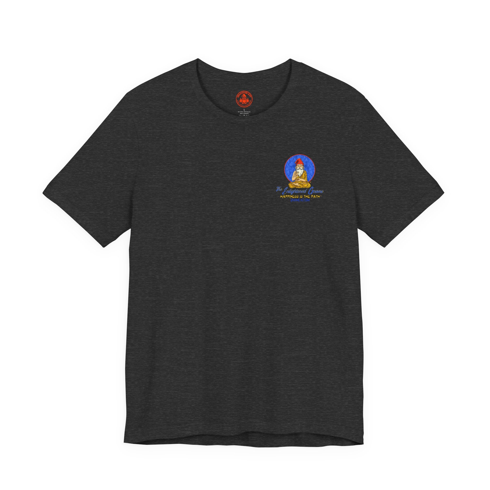 The Enlightened Gnome Logo Tee - Happiness is the Path