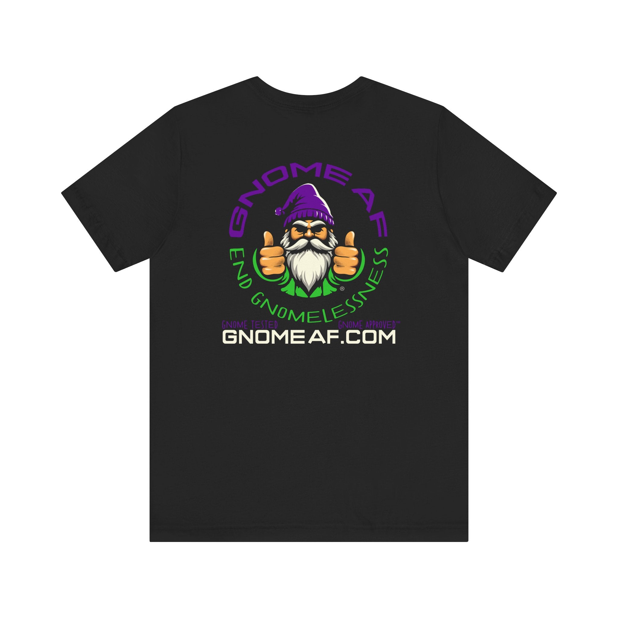 End Gnomelessness Logo Unisex Short Sleeve Shirt