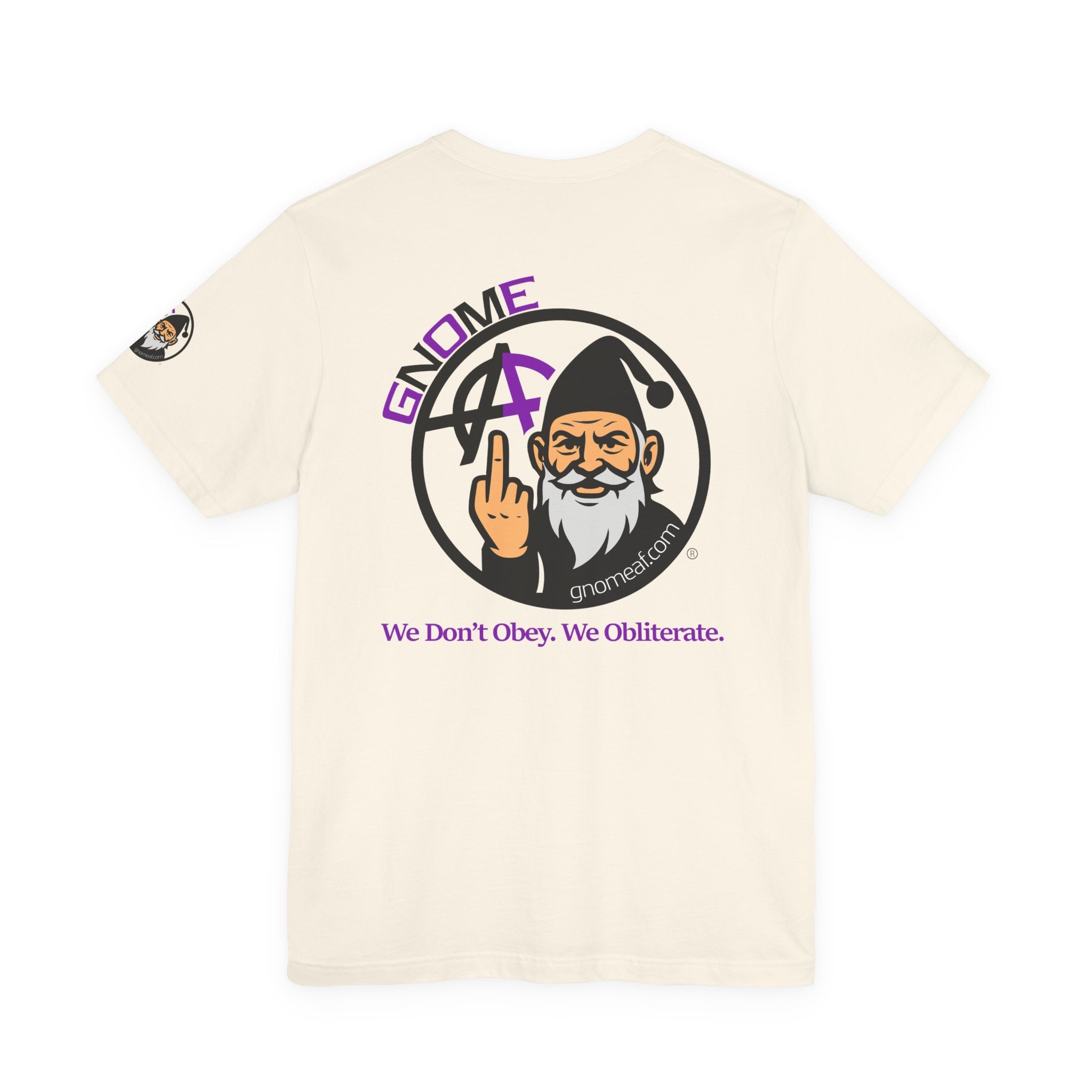 Gnome AF Originals - We Don't Obey. Graphic Tee