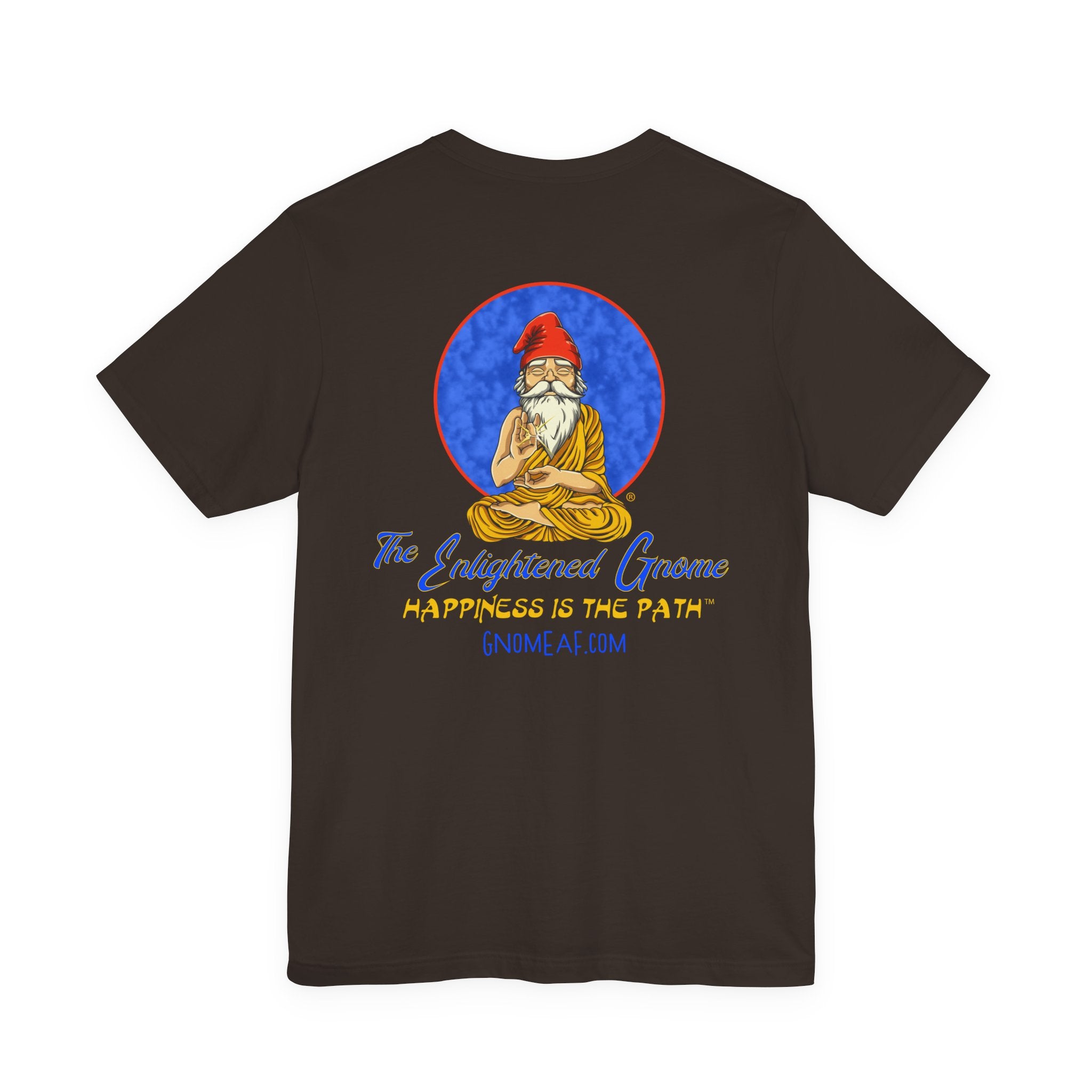 The Enlightened Gnome Logo Tee - Happiness is the Path