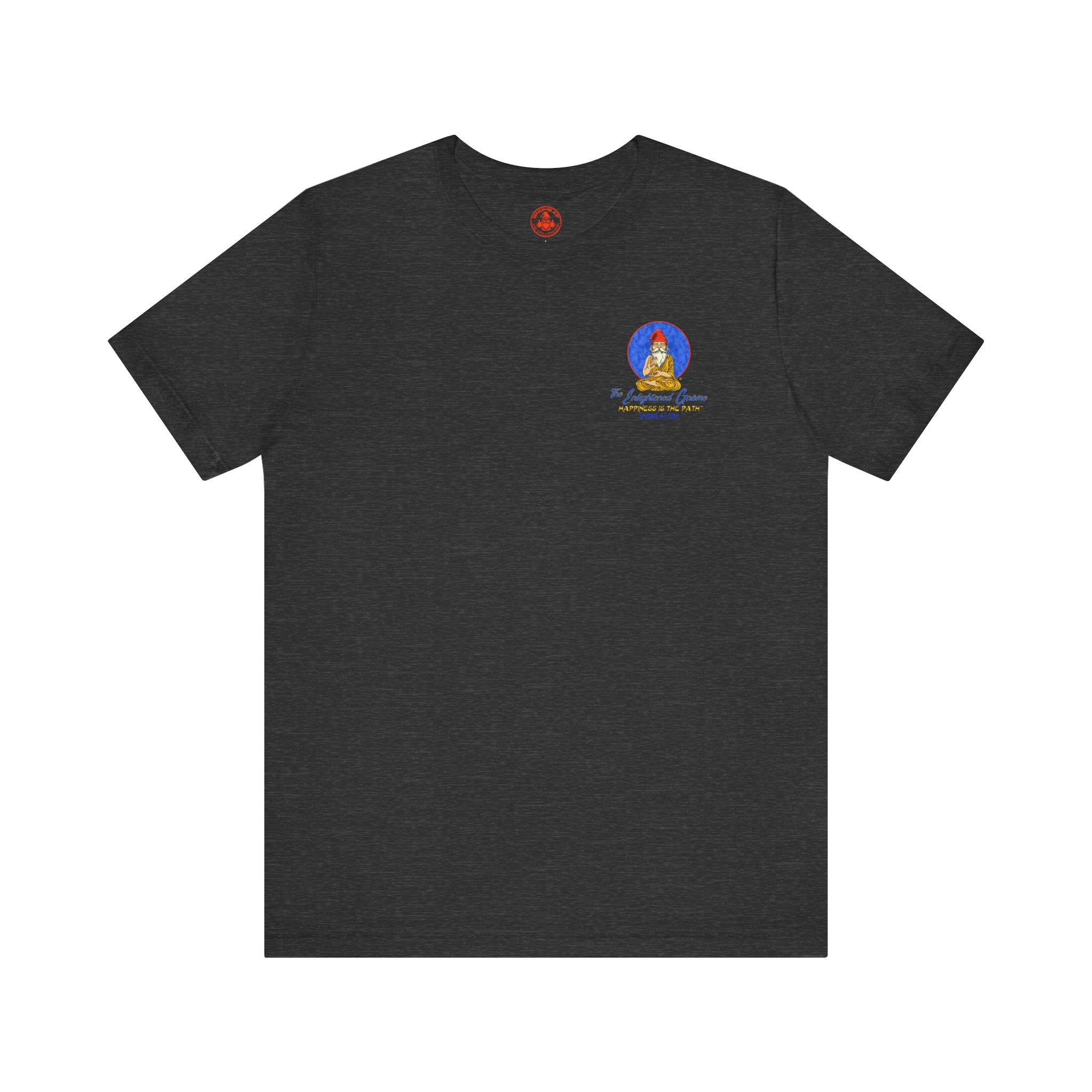 The Enlightened Gnome Logo Tee - Happiness is the Path