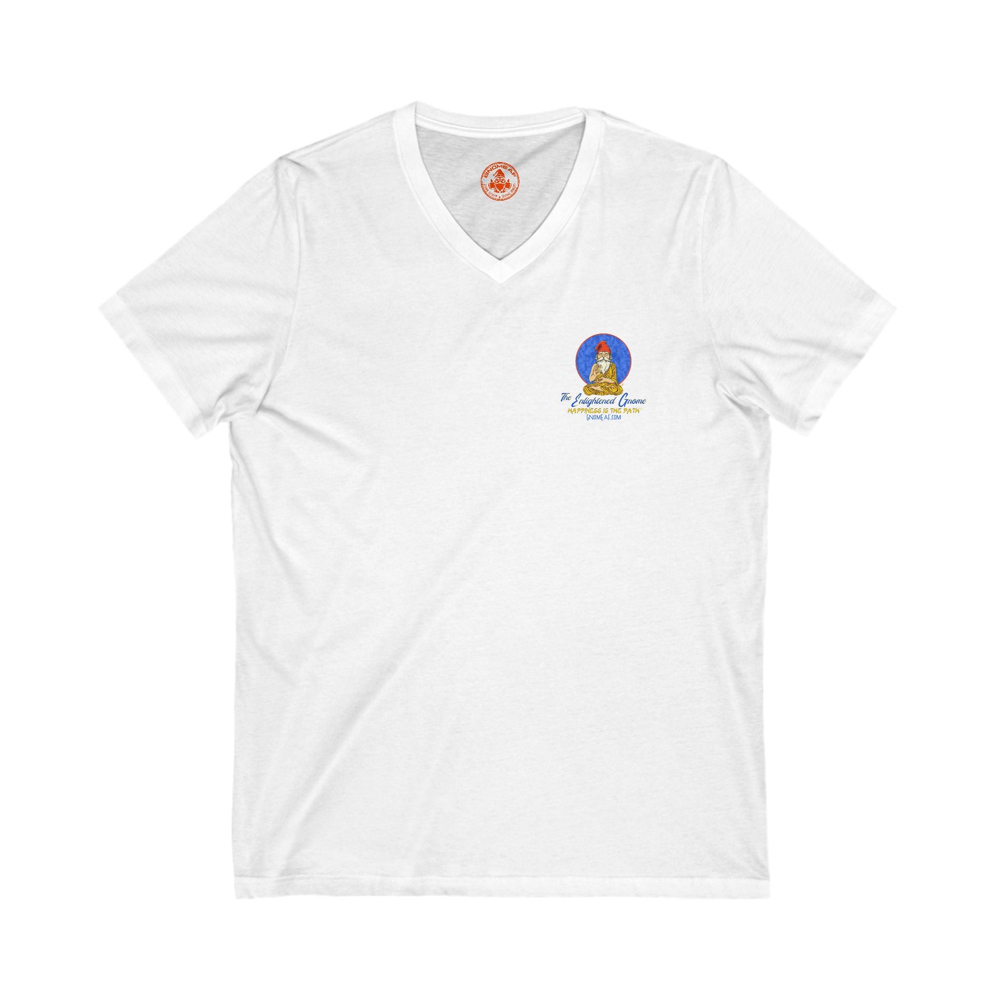 The Enlightened Gnome Unisex V-Neck Tee