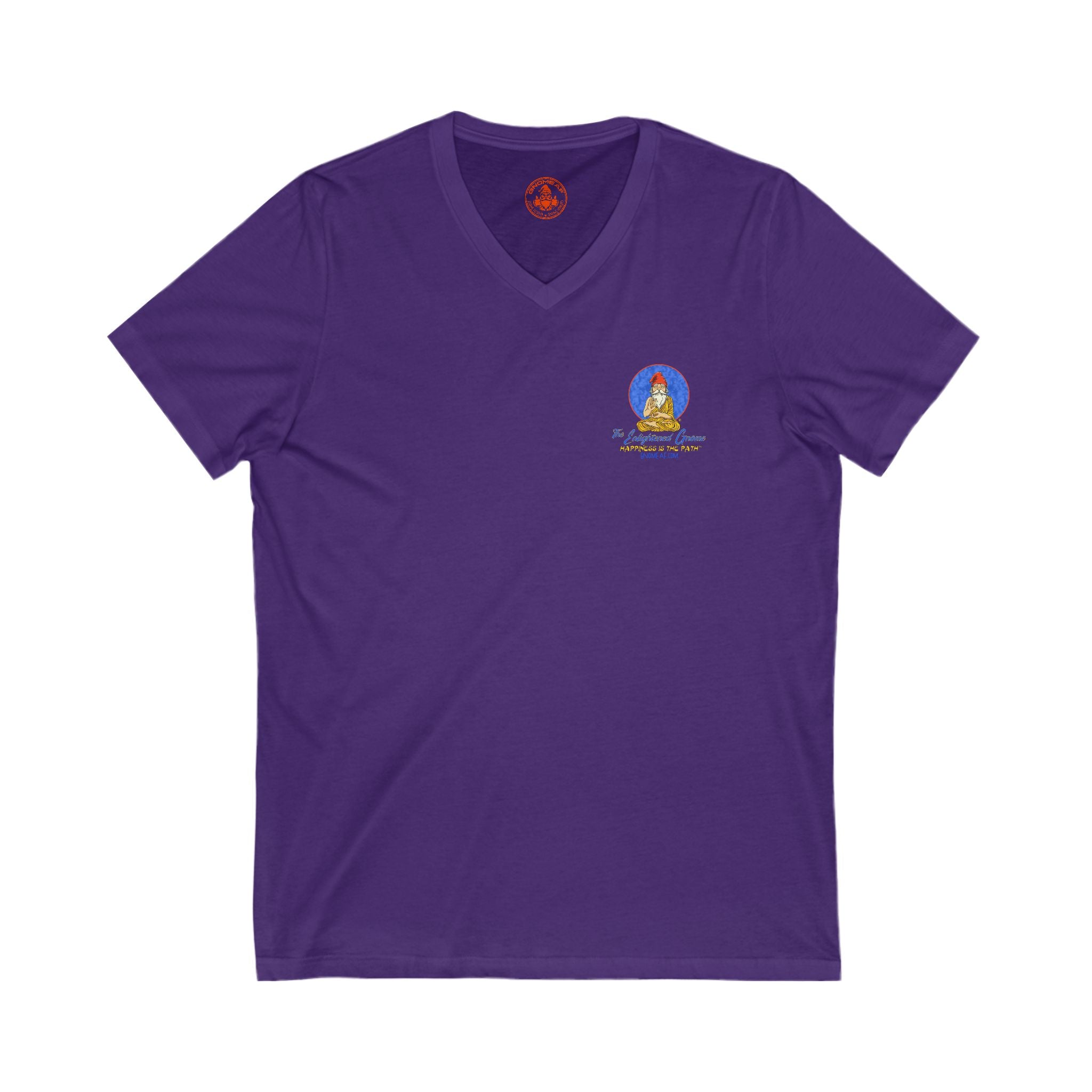 The Enlightened Gnome Unisex V-Neck Tee