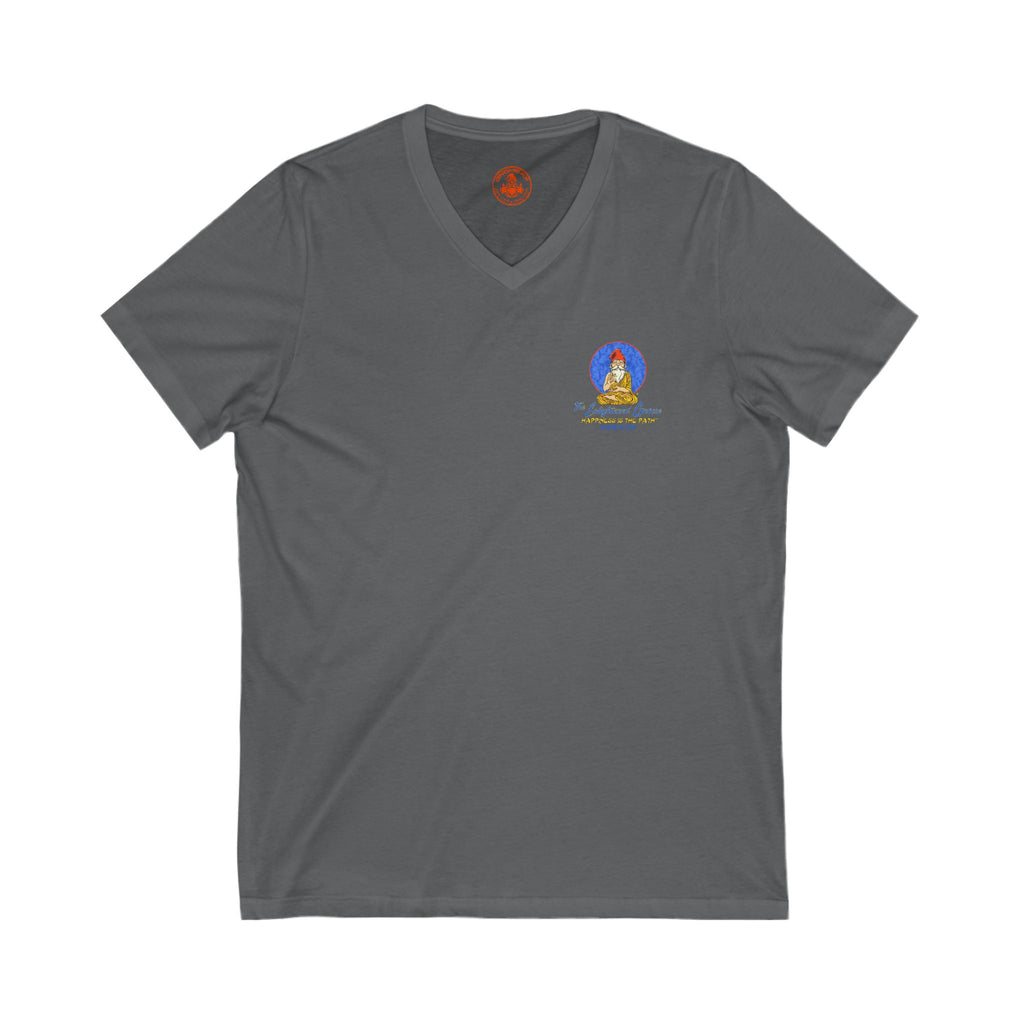 The Enlightened Gnome Unisex V-Neck Tee