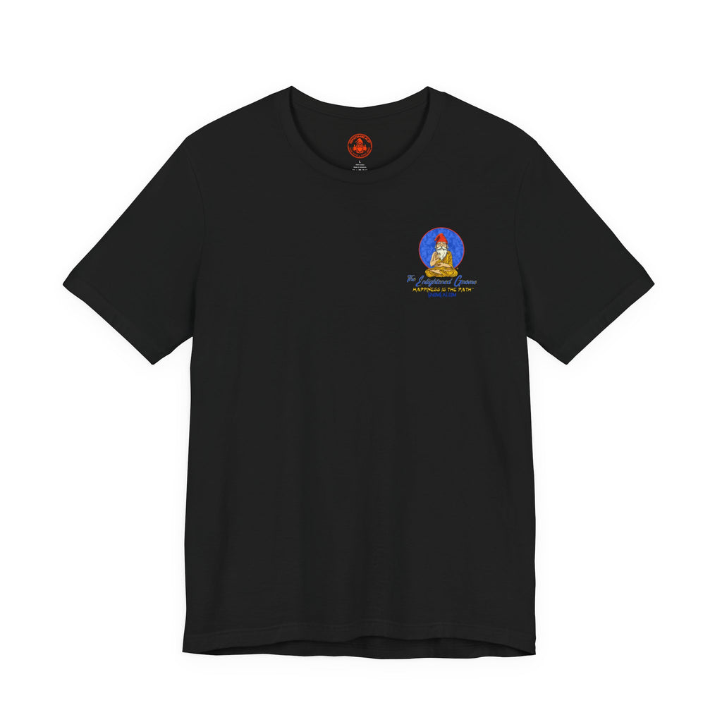 The Enlightened Gnome Logo Tee - Happiness is the Path