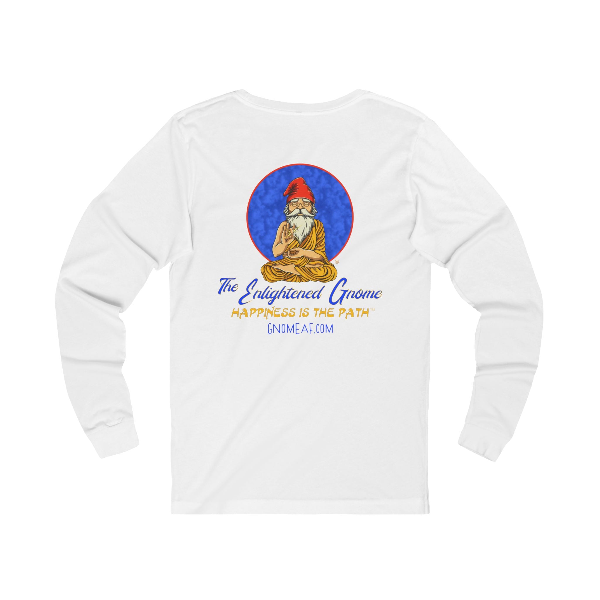 The Enlightened Gnome Logo Long Sleeve Tee