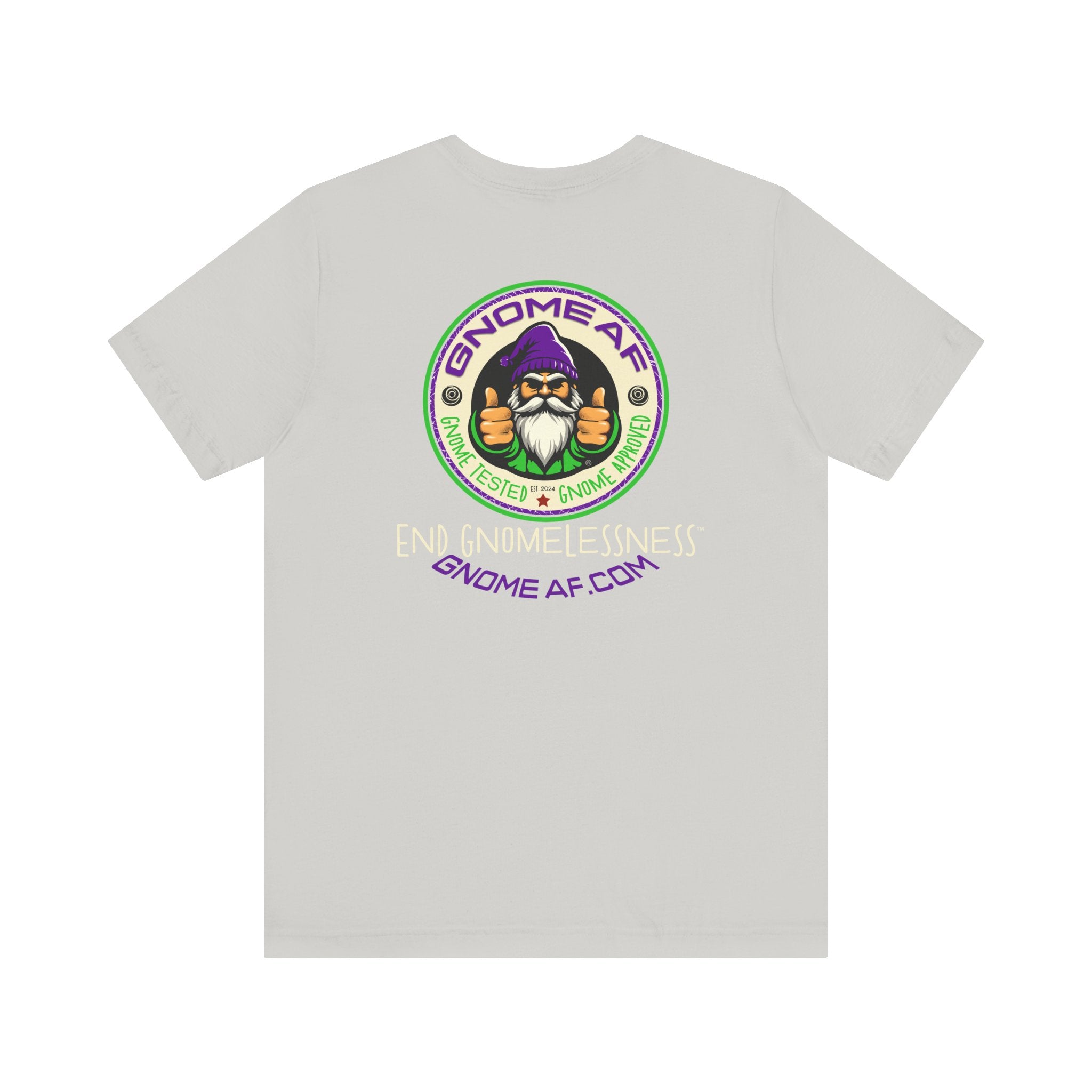 GNOME AF Original Logo - Unisex Jersey Short Sleeve