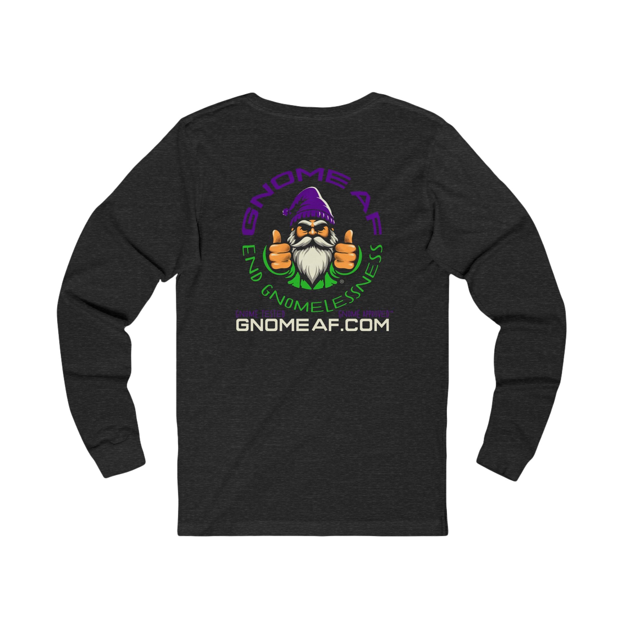 End Gnomelessness Logo Long Sleeve Tee