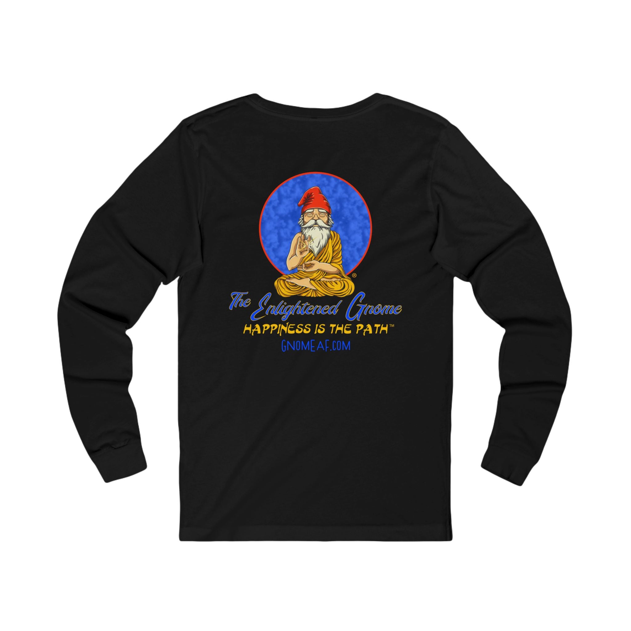 The Enlightened Gnome Logo Long Sleeve Tee