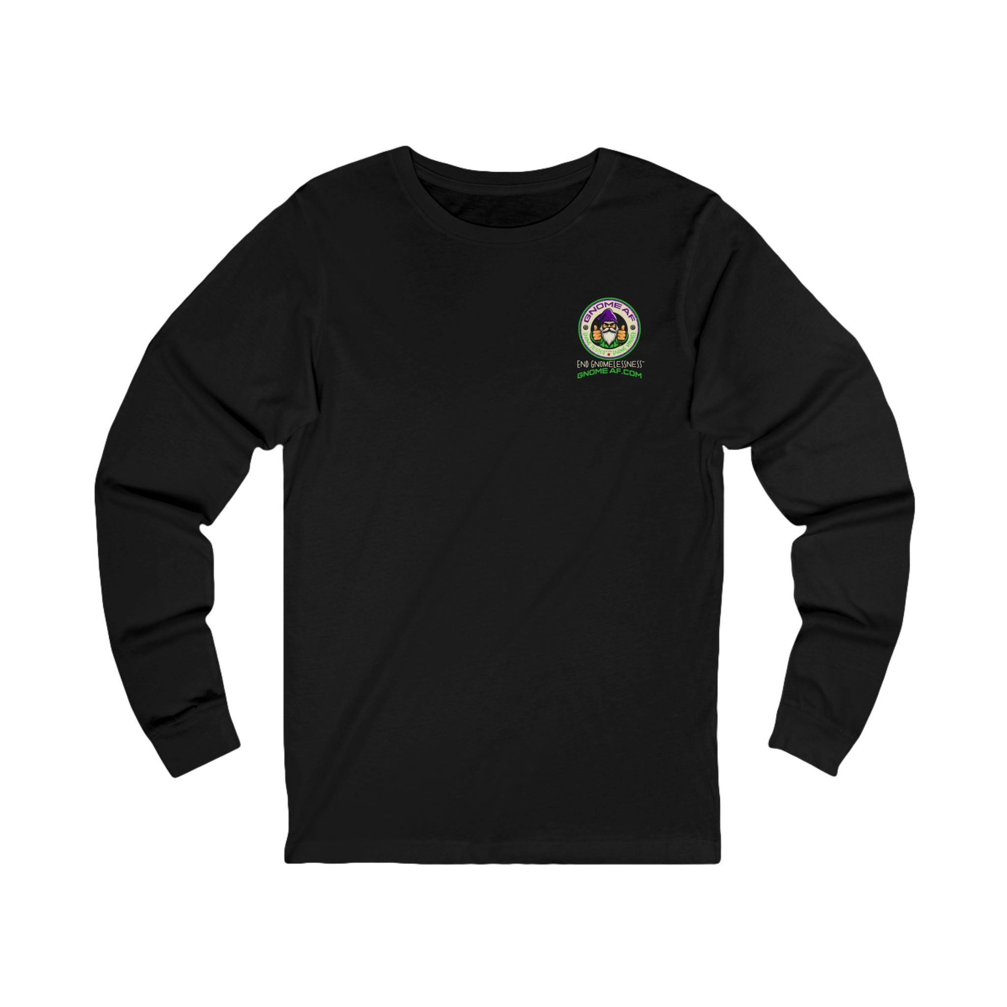 Gnome AF Original Logo - Long Sleeve Tee