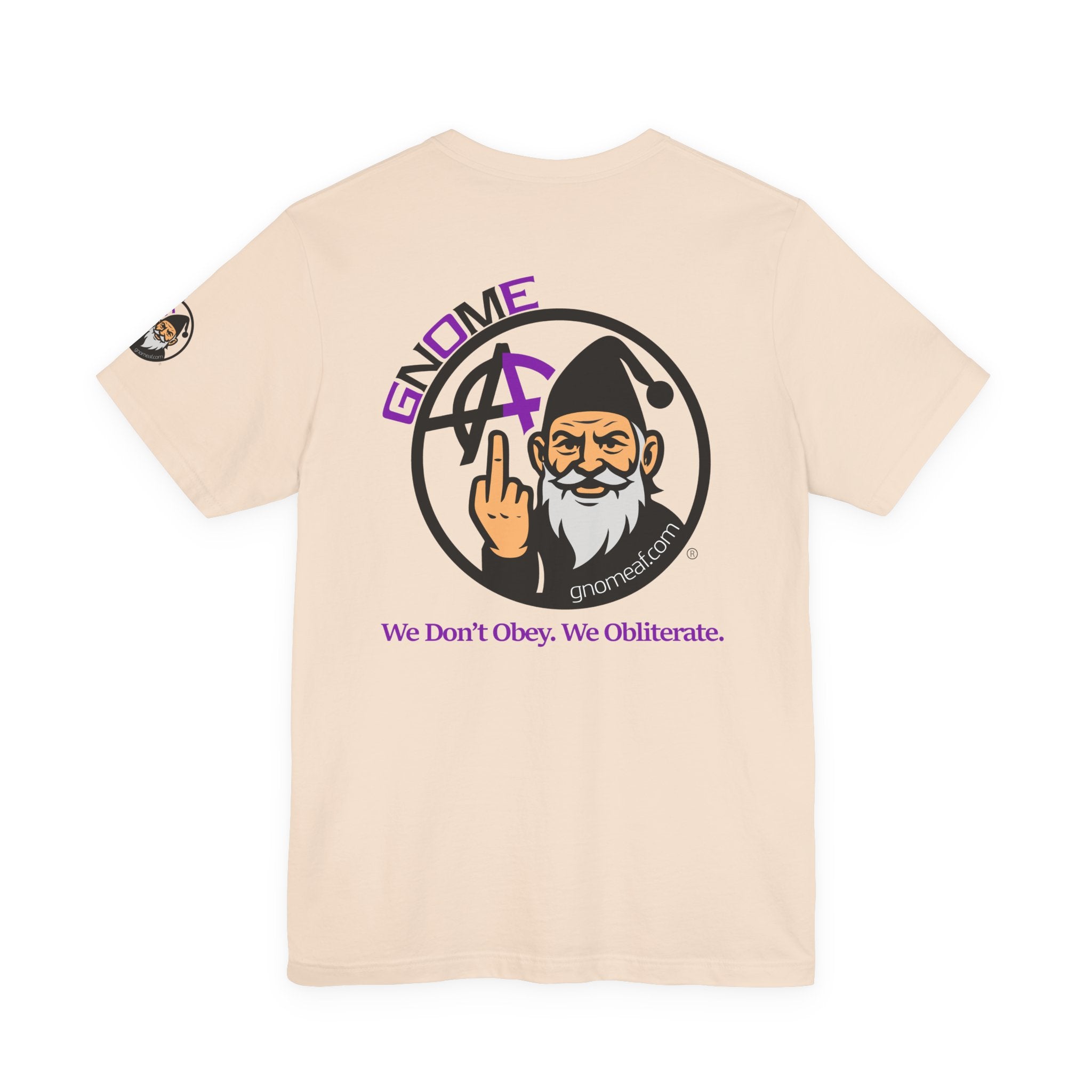 Gnome AF Originals - We Don't Obey. Graphic Tee