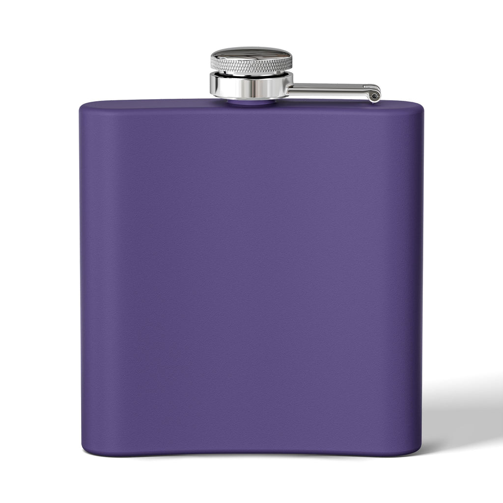 HC Gnome Logo Flask - 6oz Stainless Steel Flask