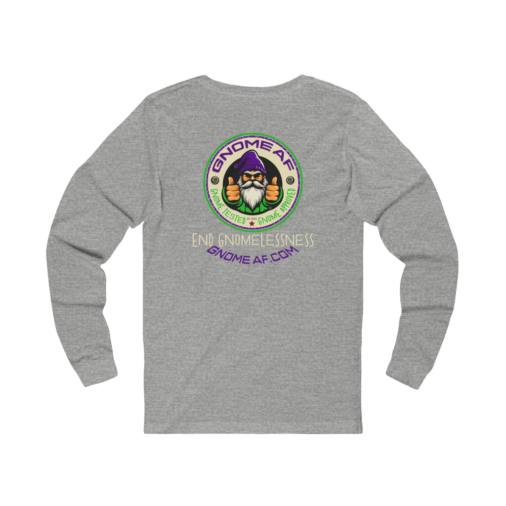 Gnome AF Original Logo - Long Sleeve Tee