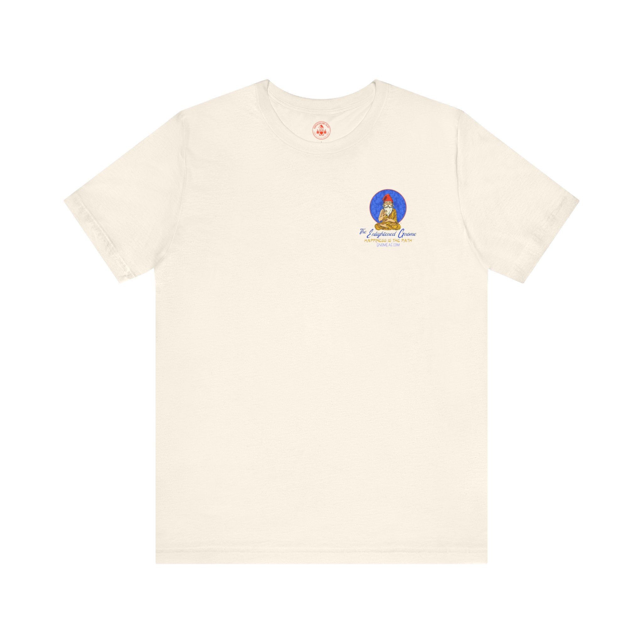 The Enlightened Gnome Logo Tee - Happiness is the Path