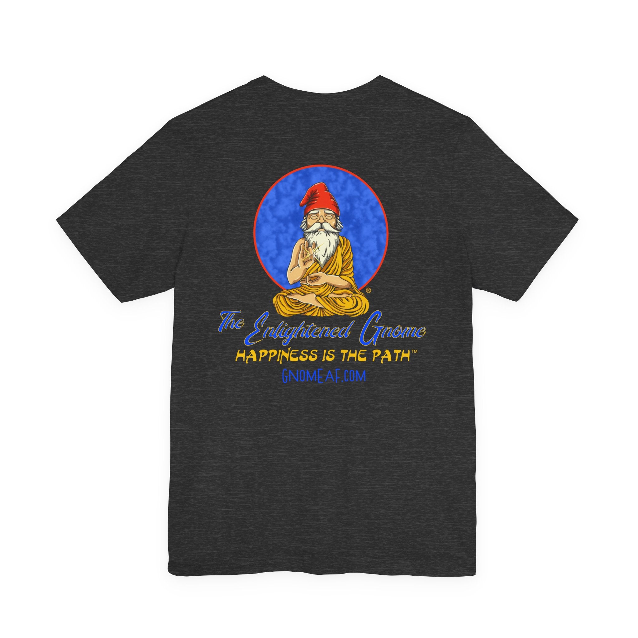 The Enlightened Gnome Logo Tee - Happiness is the Path