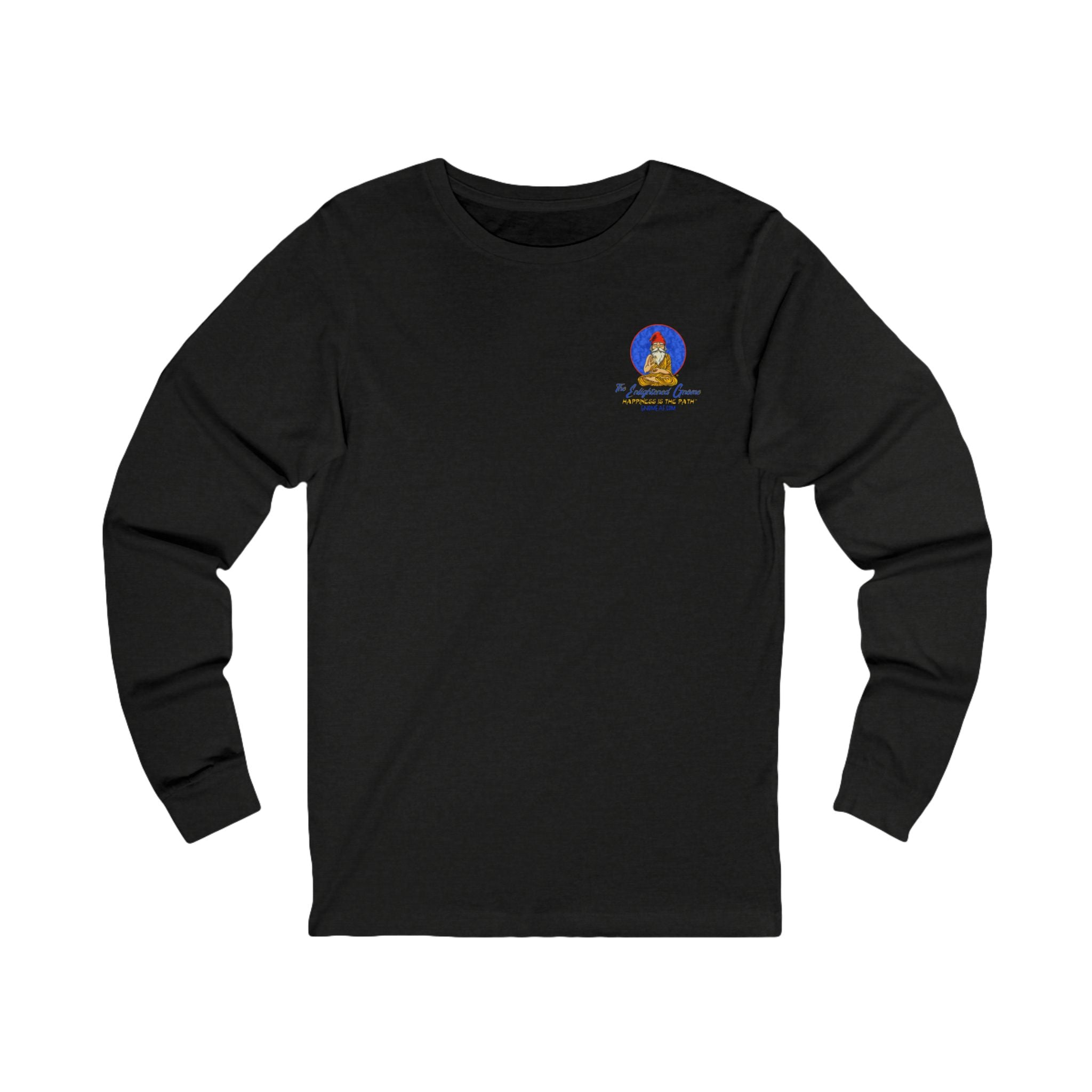 The Enlightened Gnome Logo Long Sleeve Tee