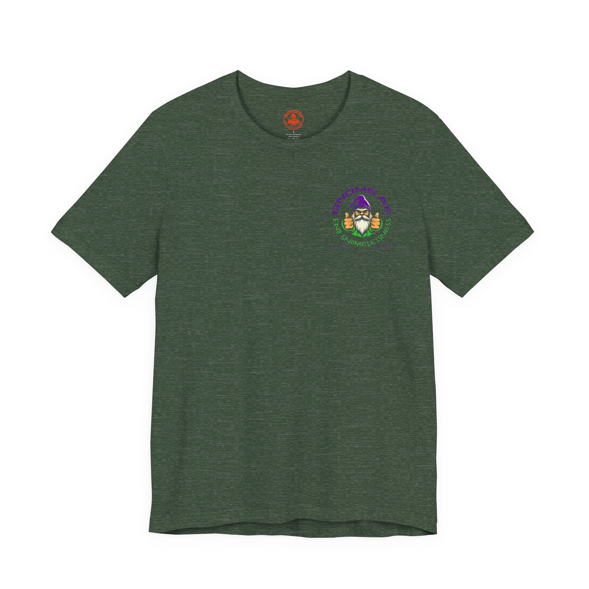 End Gnomelessness Logo Unisex Short Sleeve Shirt