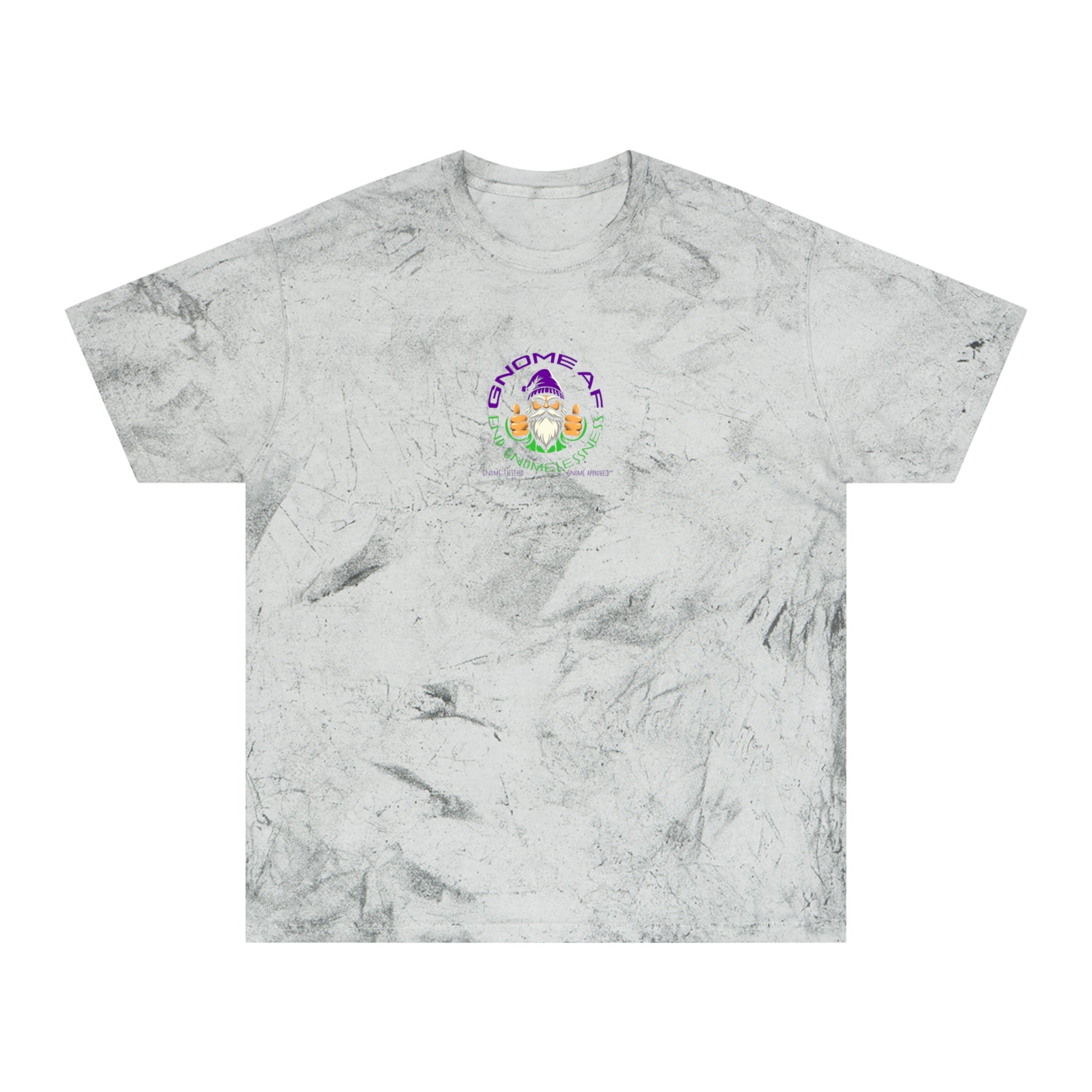 End Gnomelessness Logo Color Blast Unisex Tee