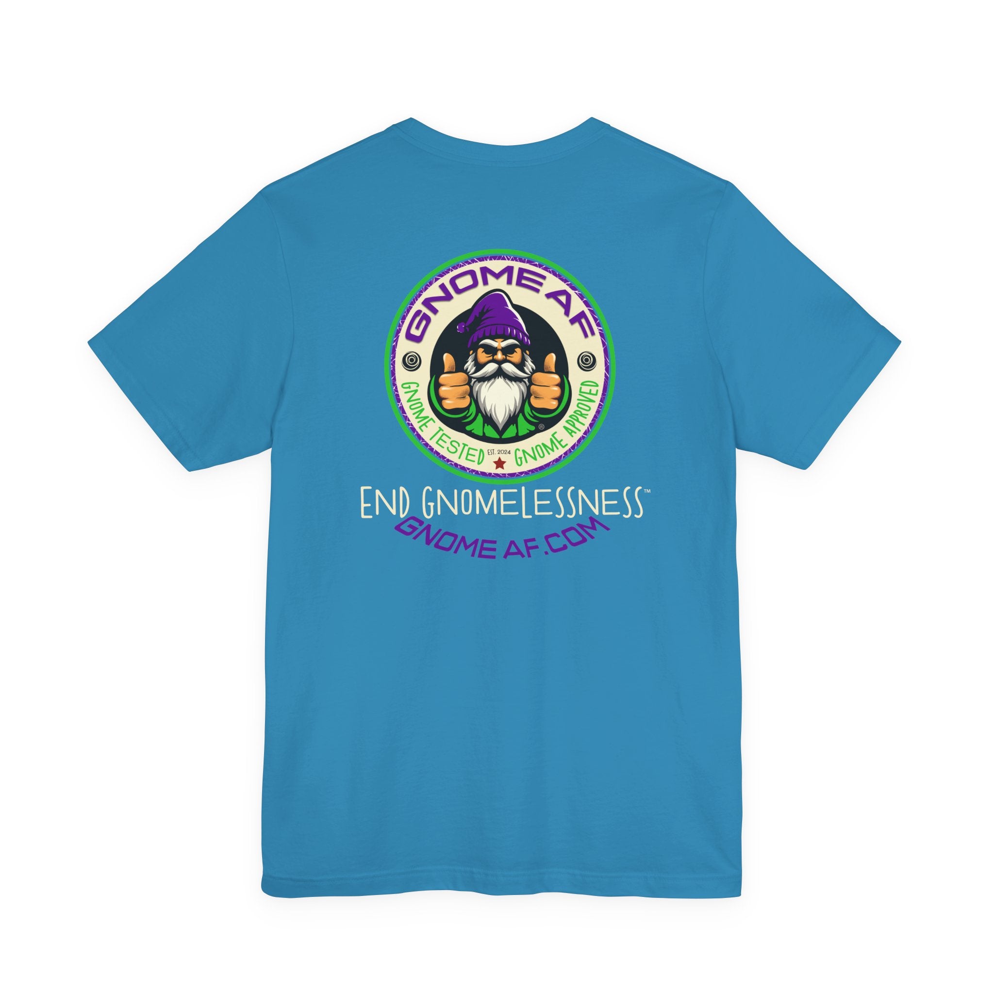 GNOME AF Original Logo - Unisex Jersey Short Sleeve