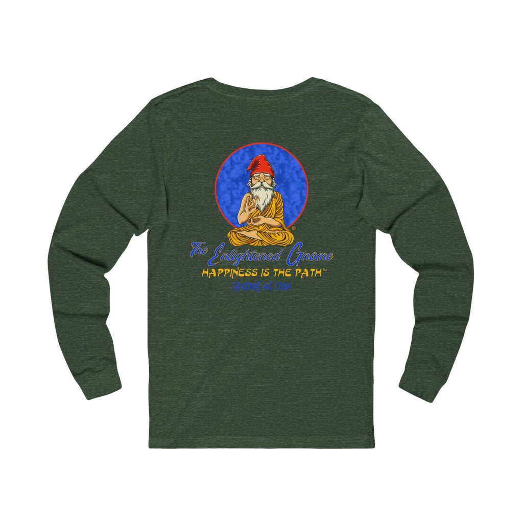 The Enlightened Gnome Logo Long Sleeve Tee