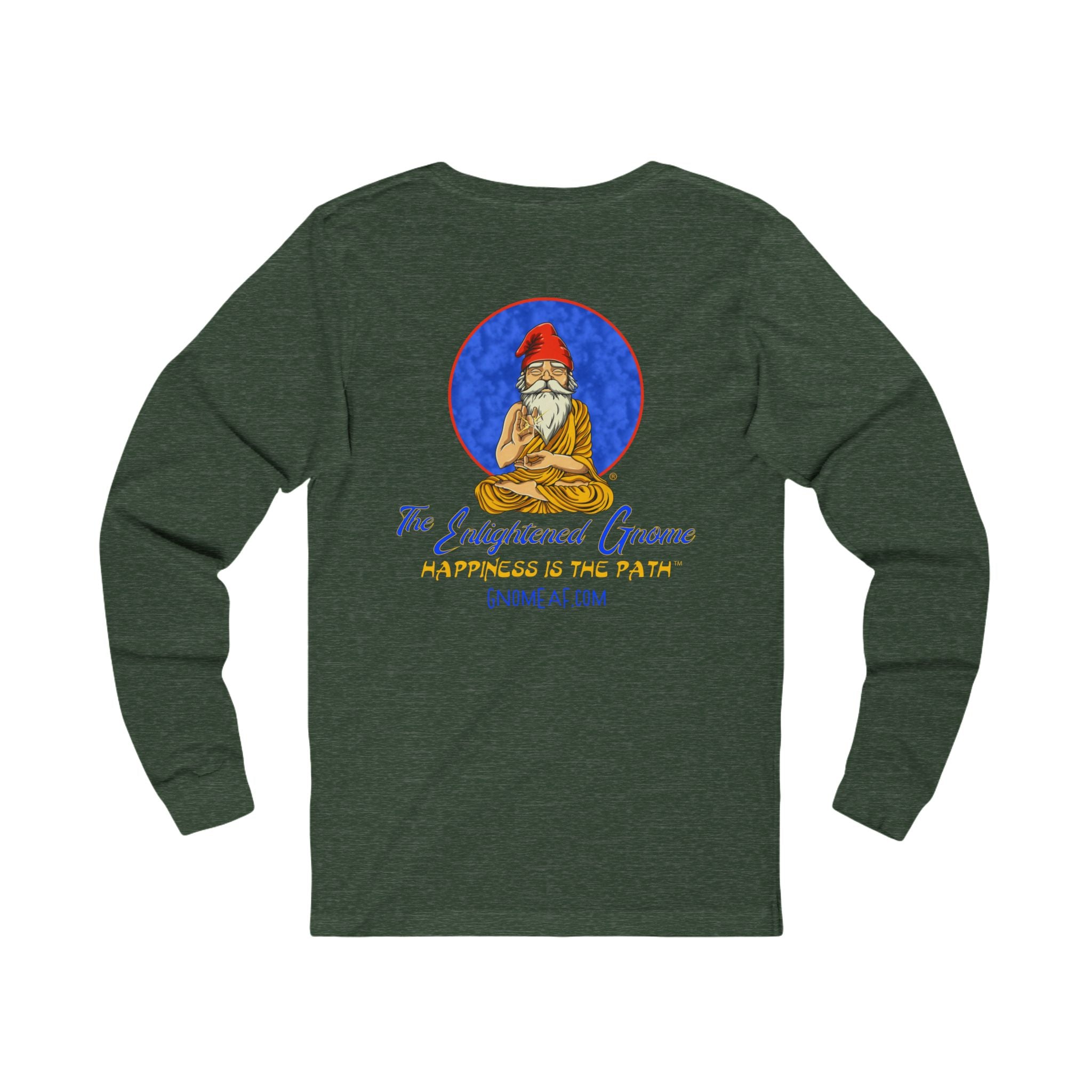 The Enlightened Gnome Logo Long Sleeve Tee