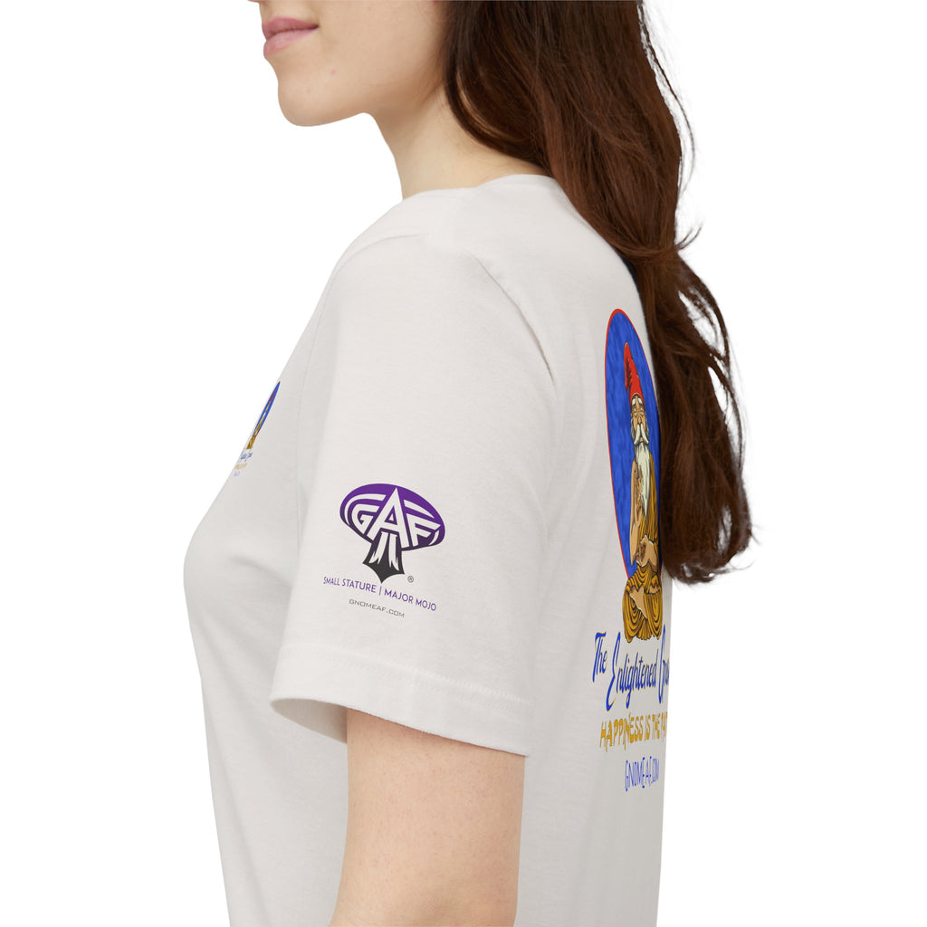 The Enlightened Gnome Logo Tee - Happiness is the Path