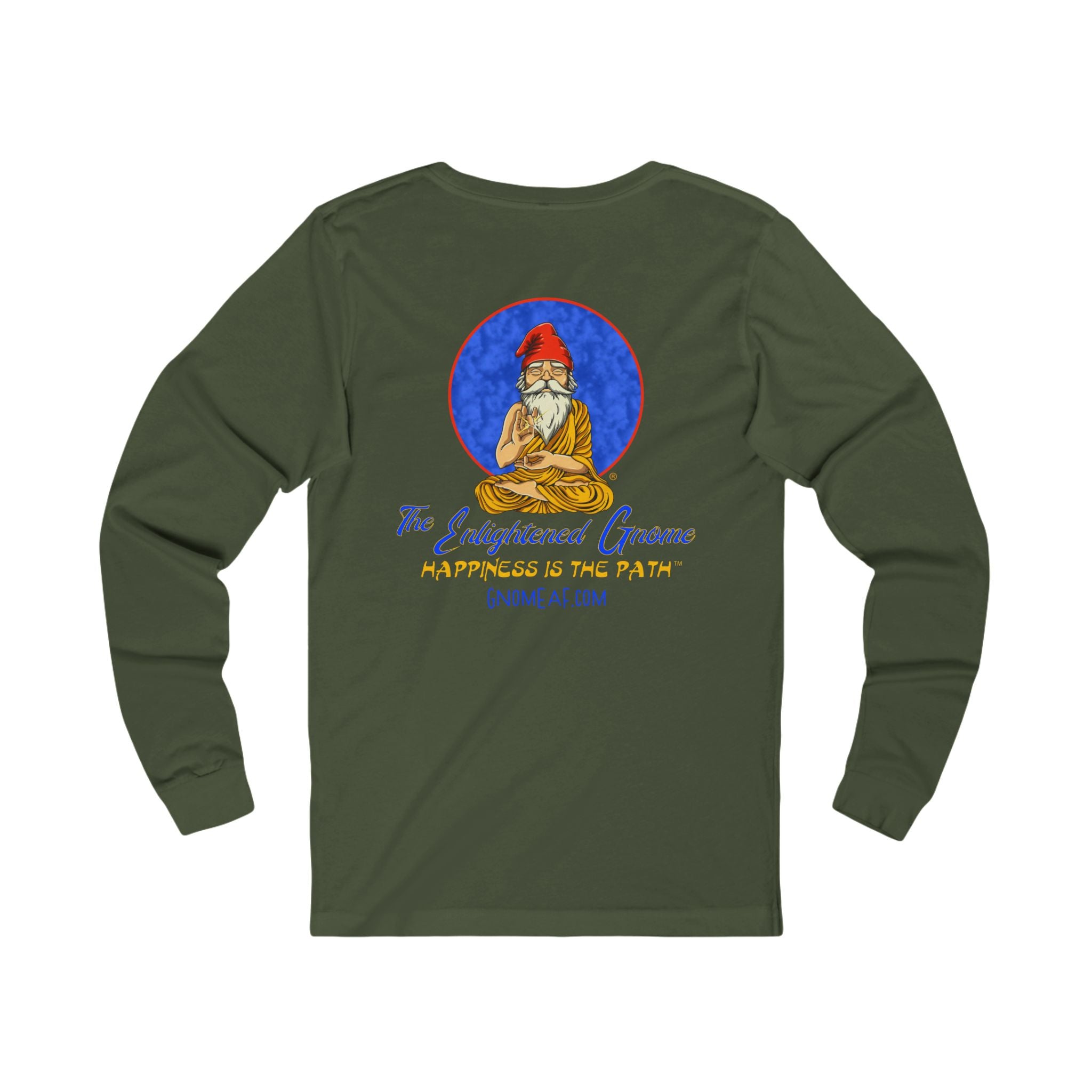 The Enlightened Gnome Logo Long Sleeve Tee