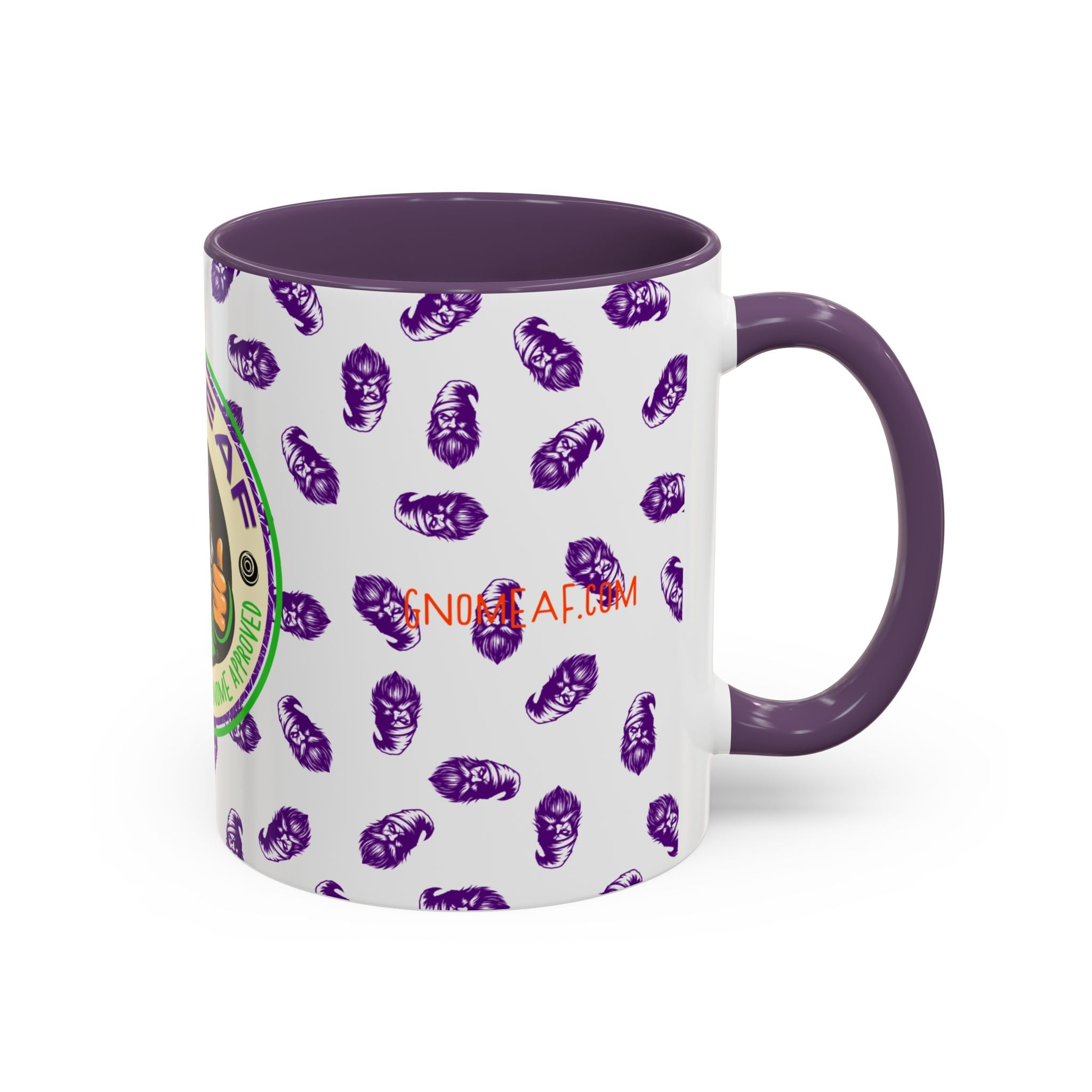 Gnome AF Accent Coffee Mug