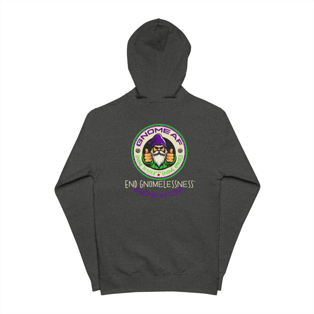 Gnome AF Original Logo Zip Up Hoodie
