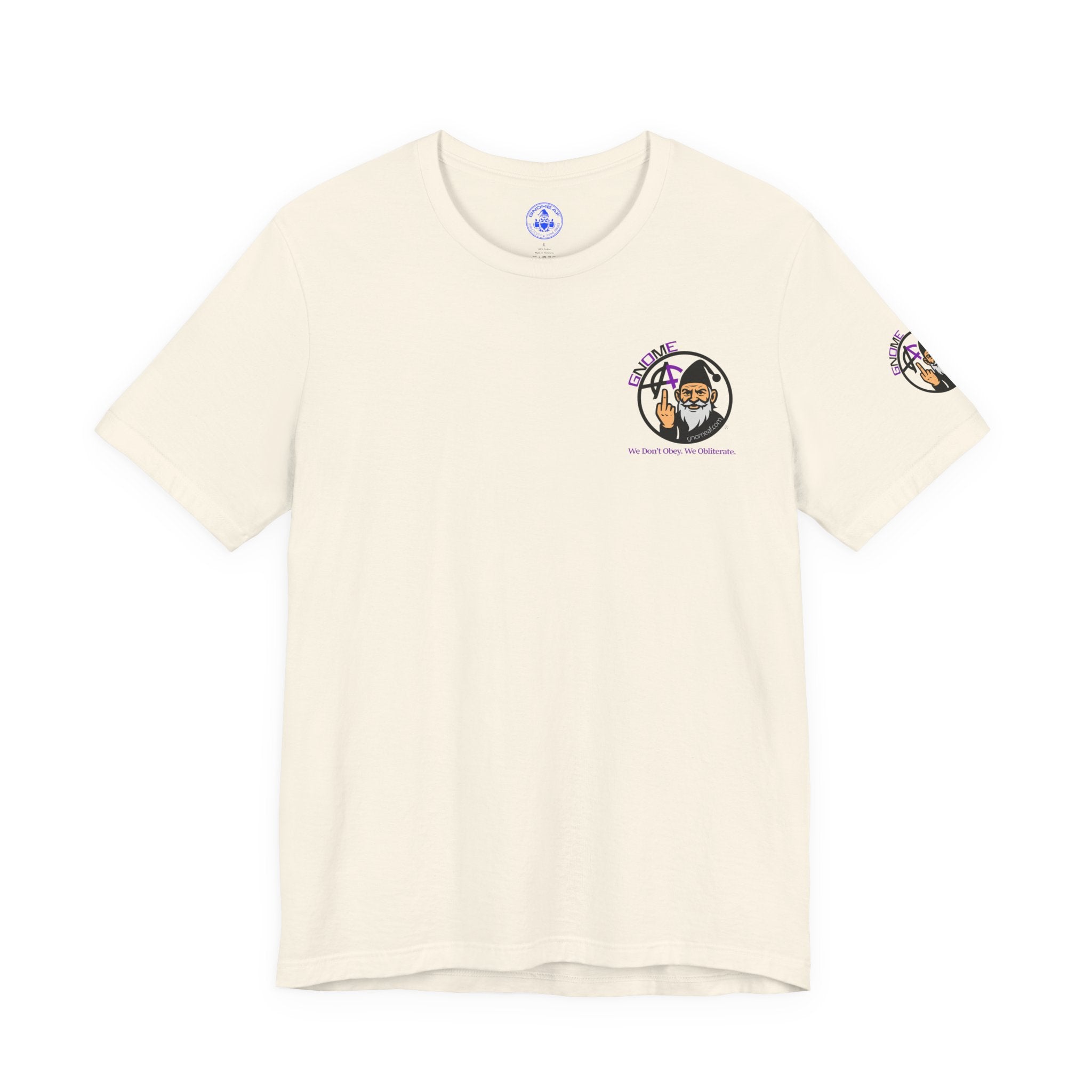Gnome AF Originals - We Don't Obey. Graphic Tee
