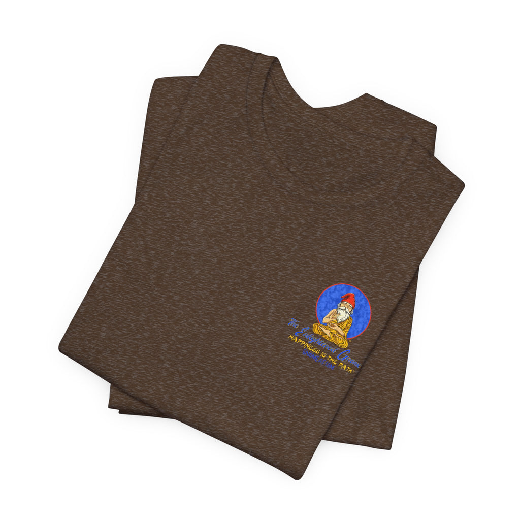 The Enlightened Gnome Logo Tee - Happiness is the Path