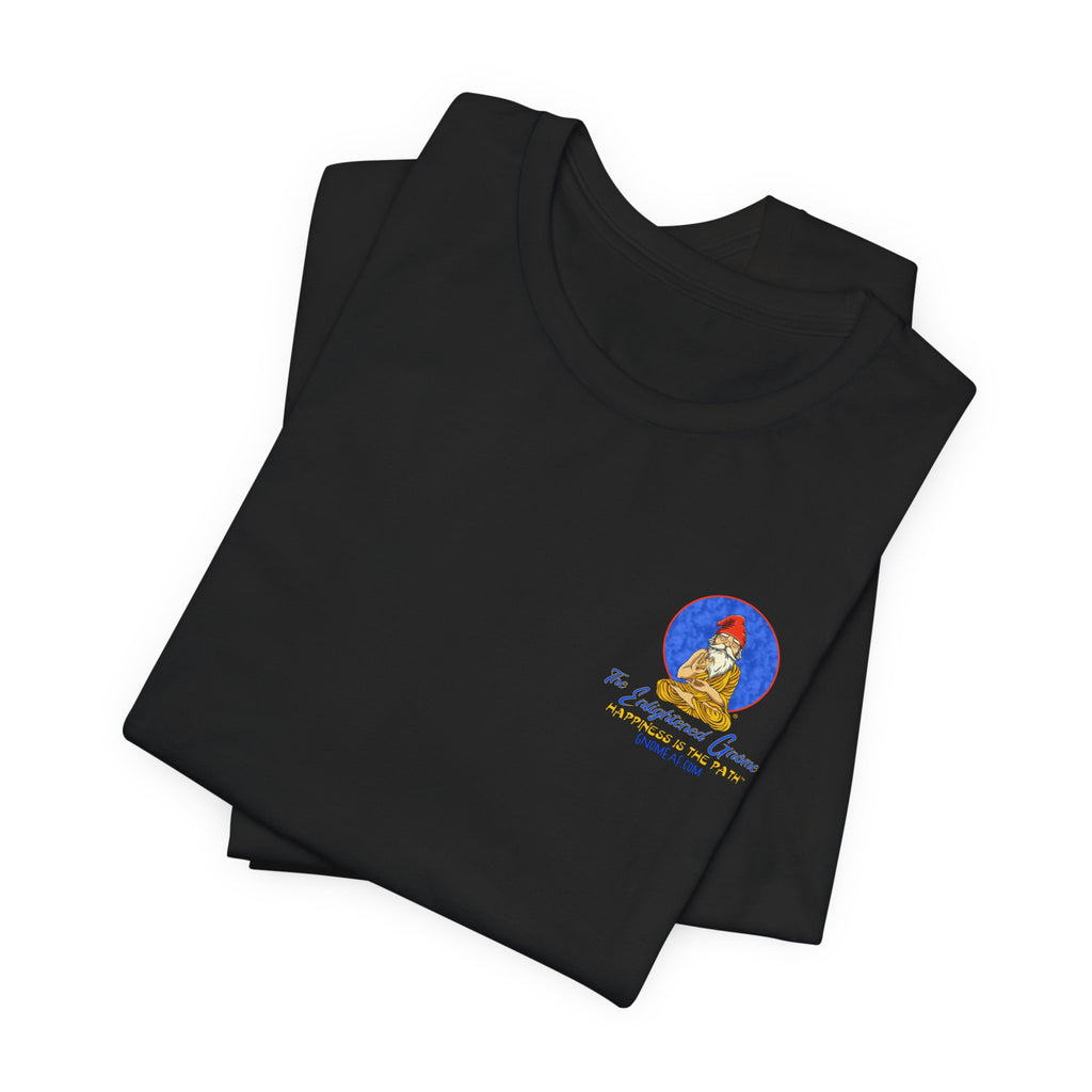 The Enlightened Gnome Logo Tee - Happiness is the Path