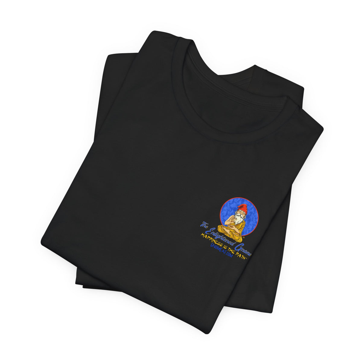 The Enlightened Gnome Logo Tee - Happiness is the Path