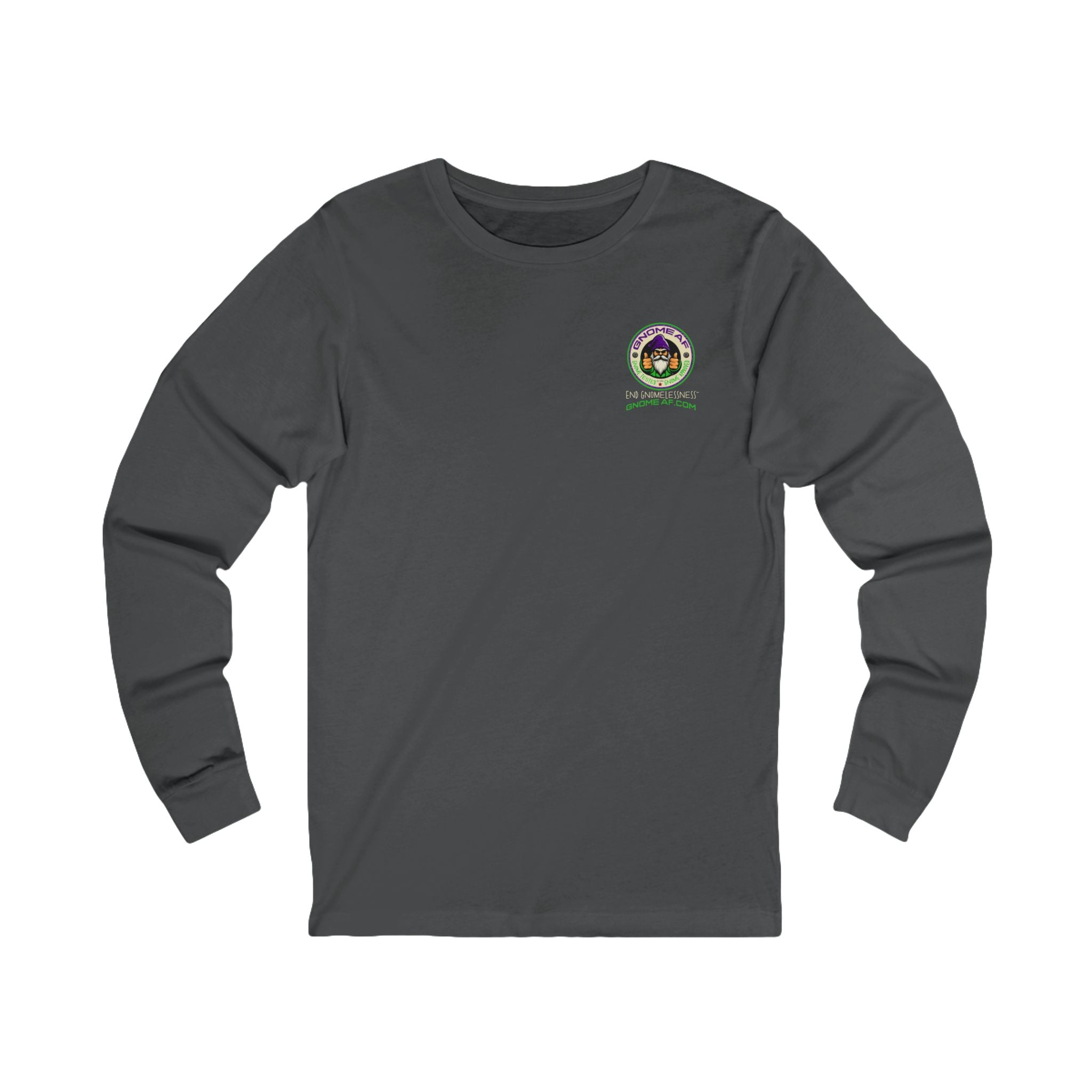Gnome AF Original Logo - Long Sleeve Tee