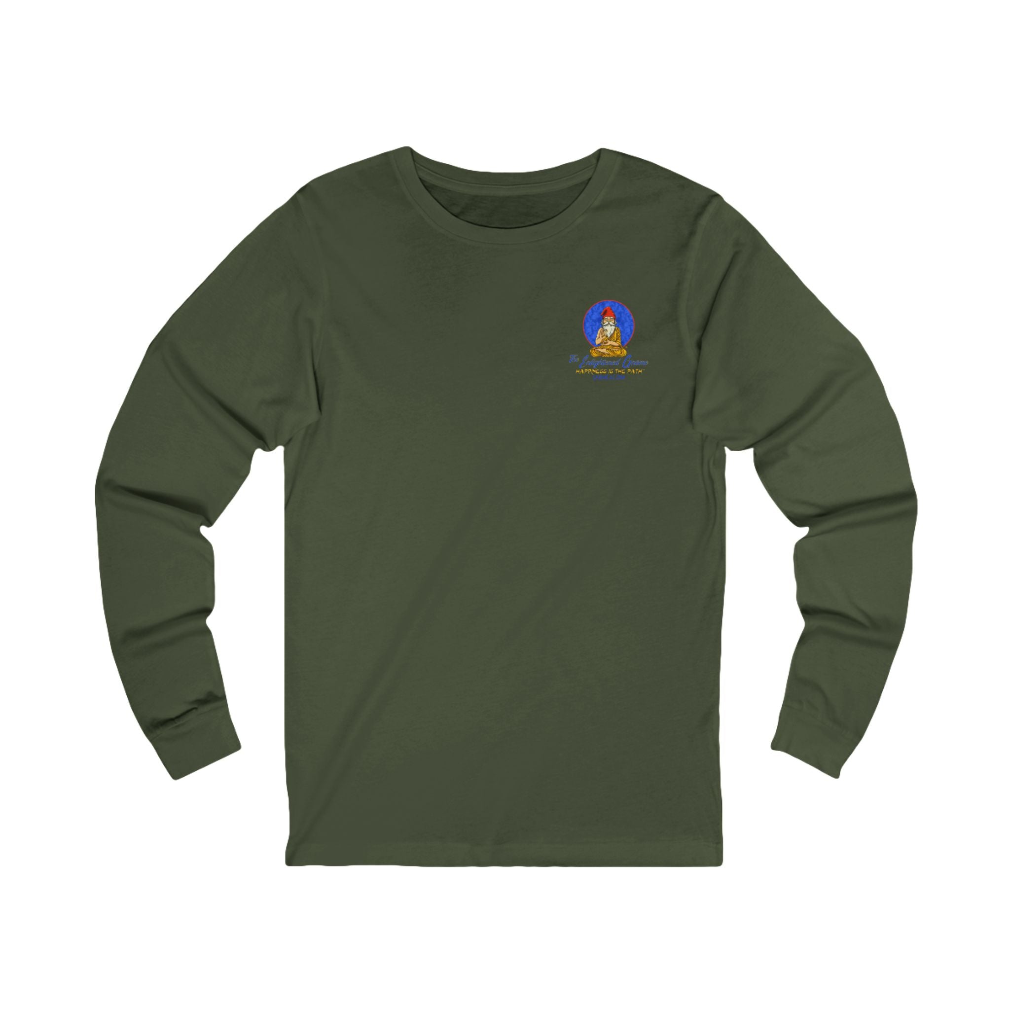 The Enlightened Gnome Logo Long Sleeve Tee