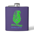 HC Gnome Logo Flask - 6oz Stainless Steel Flask