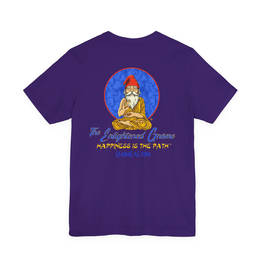 The Enlightened Gnome Logo Tee - Happiness is the Path