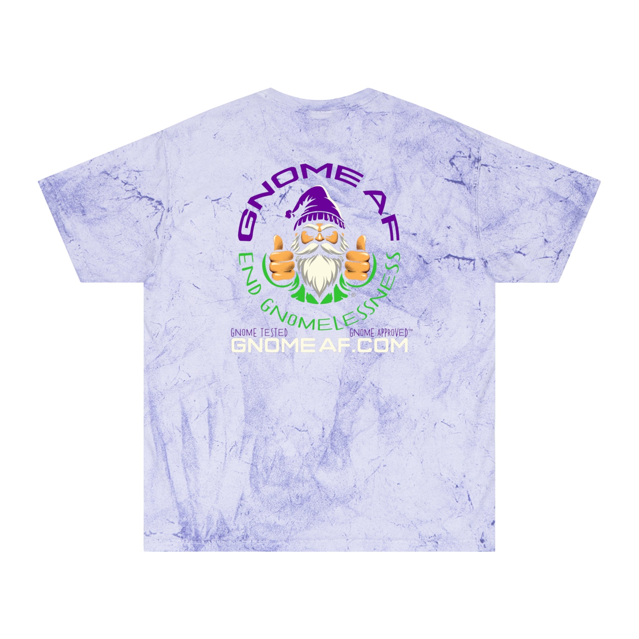 End Gnomelessness Logo Color Blast Unisex Tee