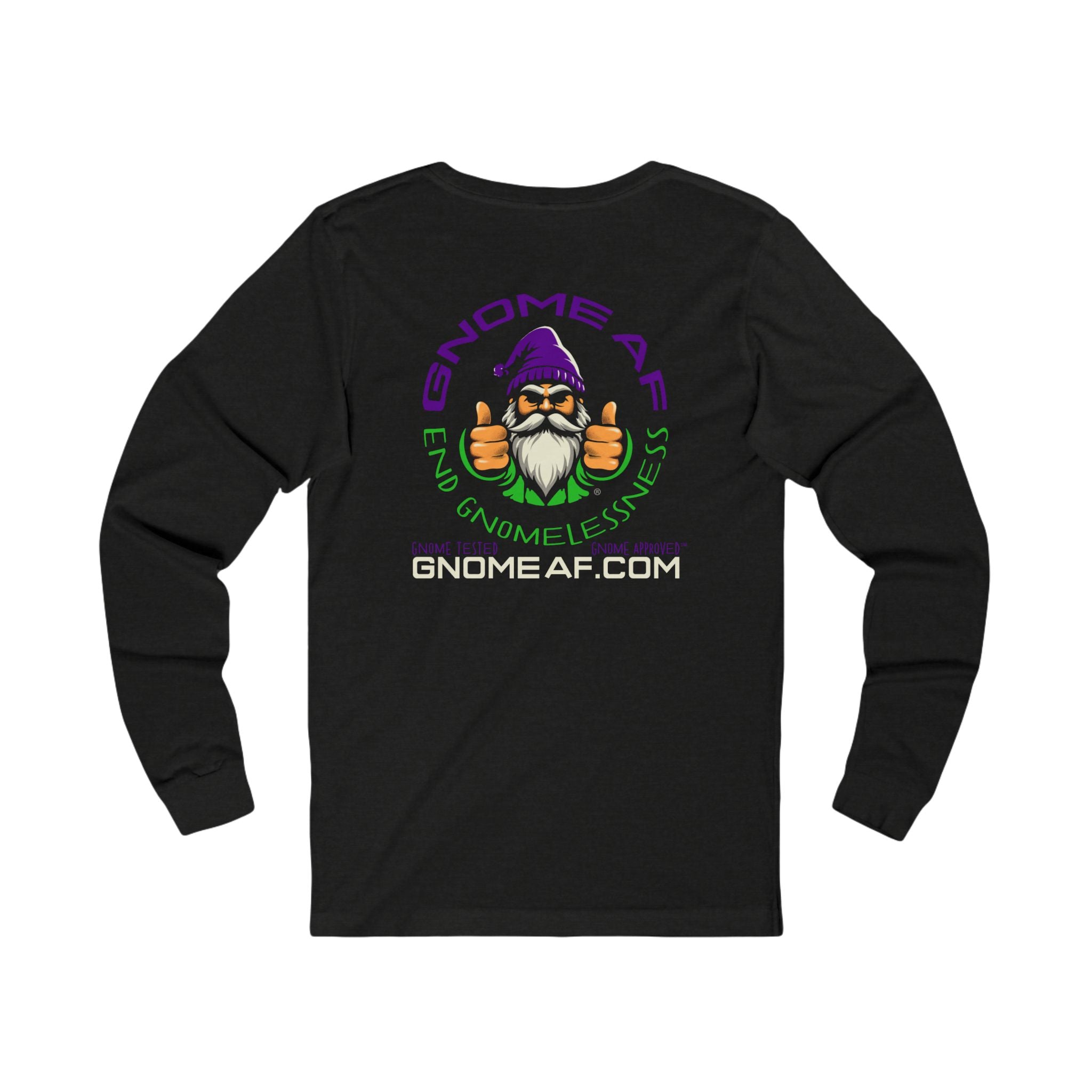 End Gnomelessness Logo Long Sleeve Tee