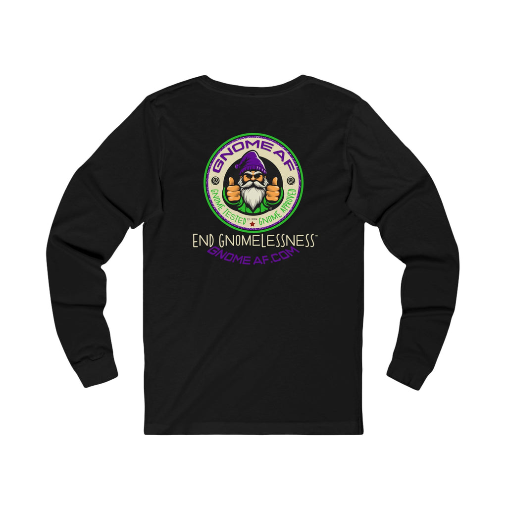 Gnome AF Original Logo - Long Sleeve Tee