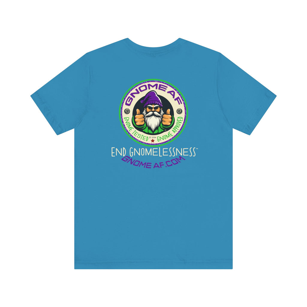 GNOME AF Original Logo - Unisex Jersey Short Sleeve