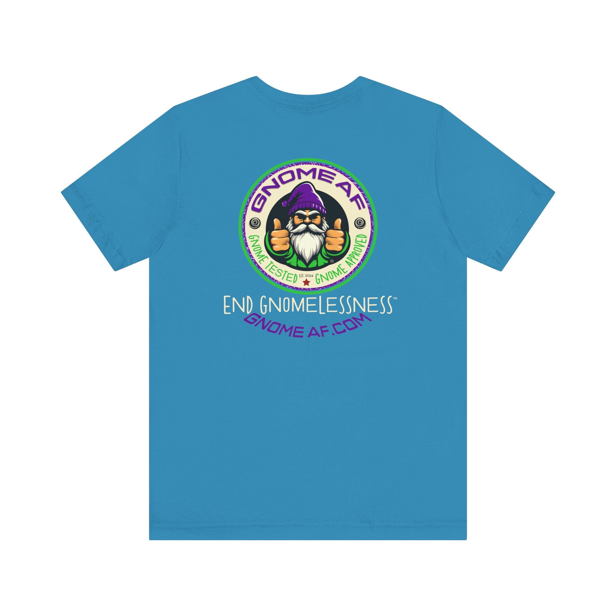GNOME AF Original Logo - Unisex Jersey Short Sleeve