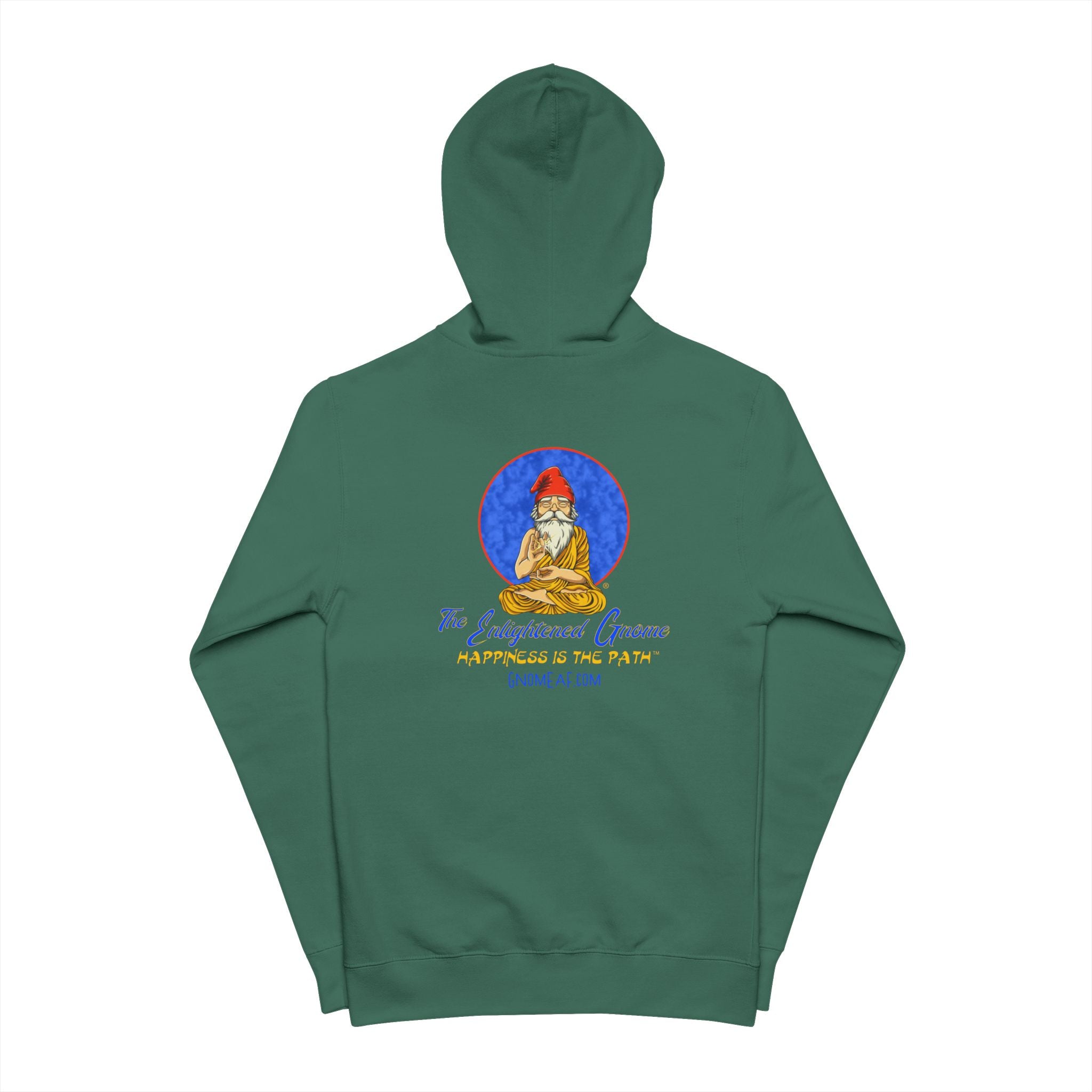 The Enlightened Gnome Logo Zip Up Hoodie